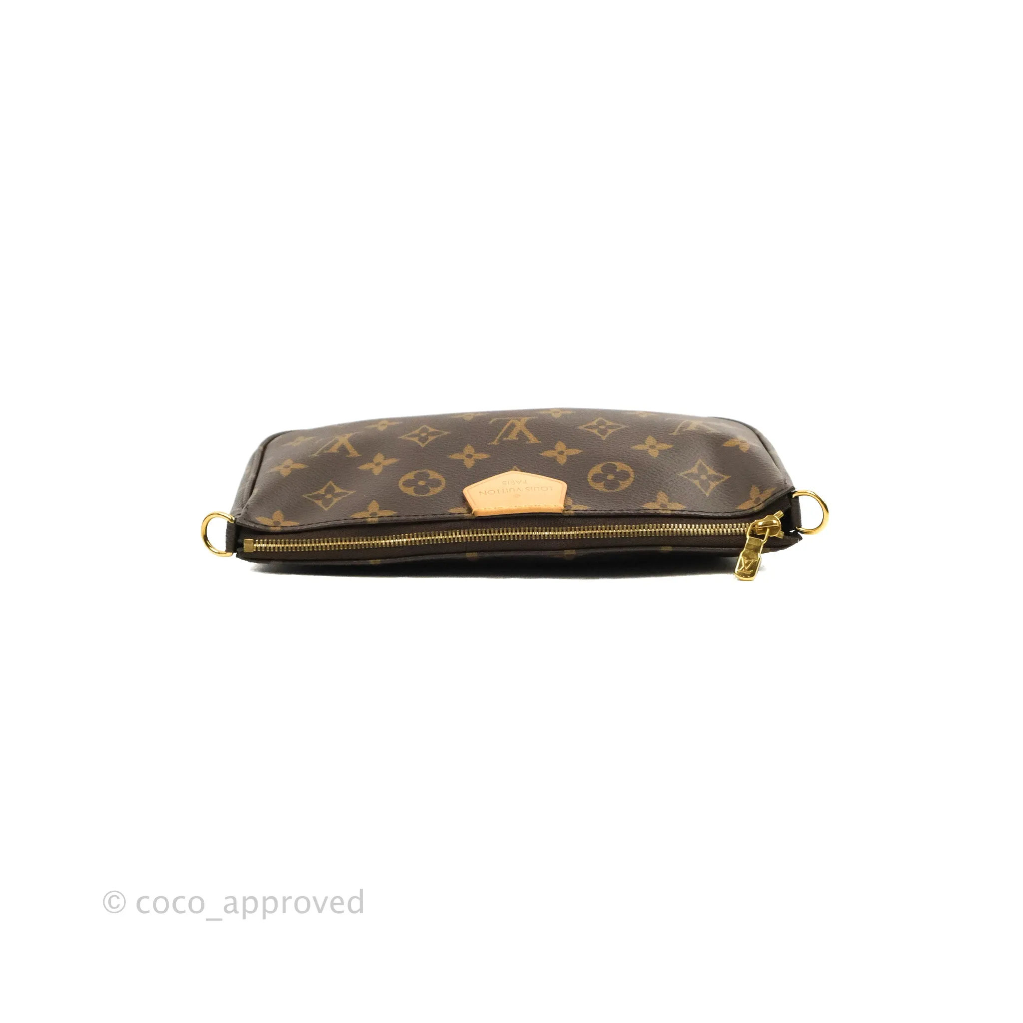 Louis Vuitton Multi Pochette Accessories Khaki Monogram Canvas