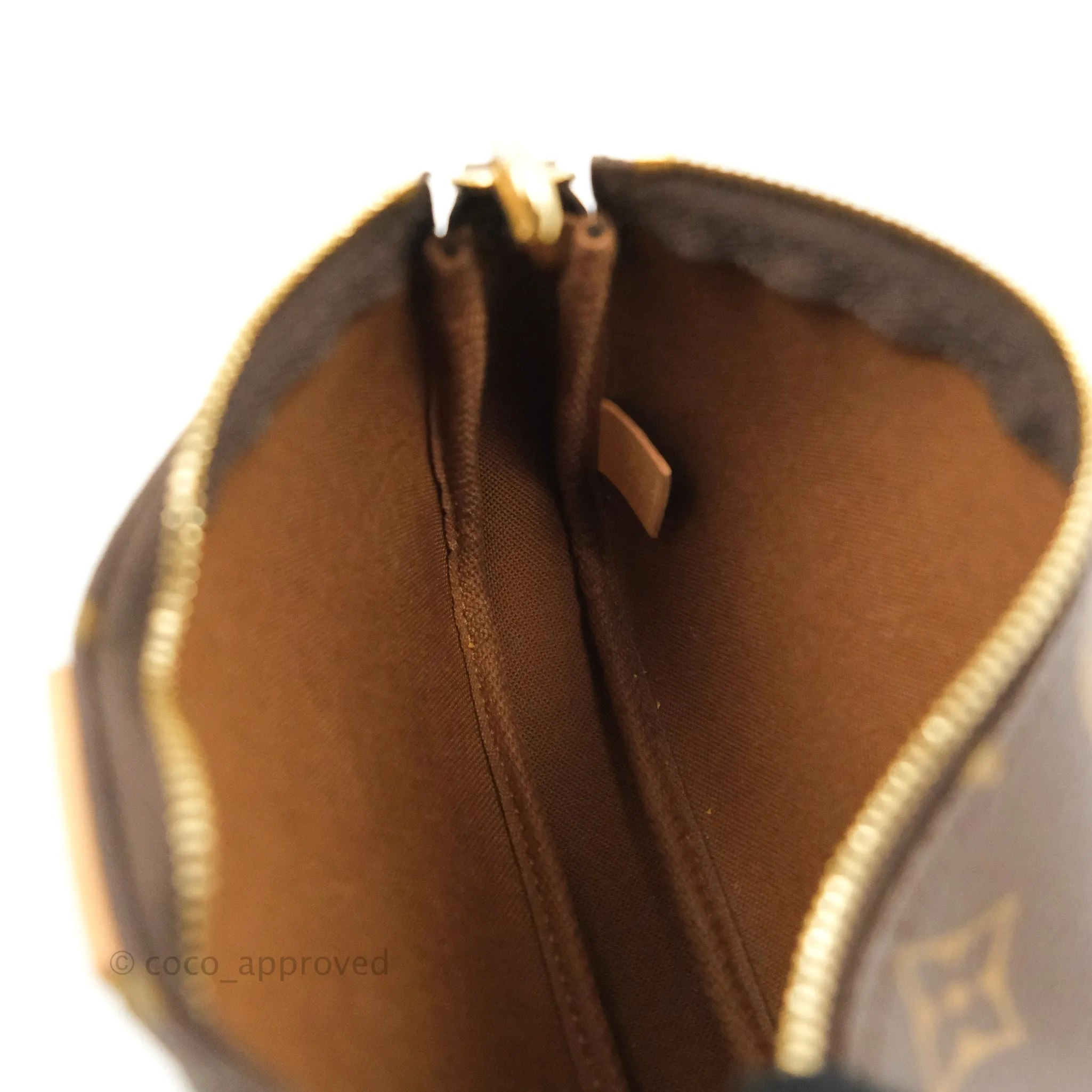 Louis Vuitton Multi Pochette Accessories Khaki Monogram Canvas