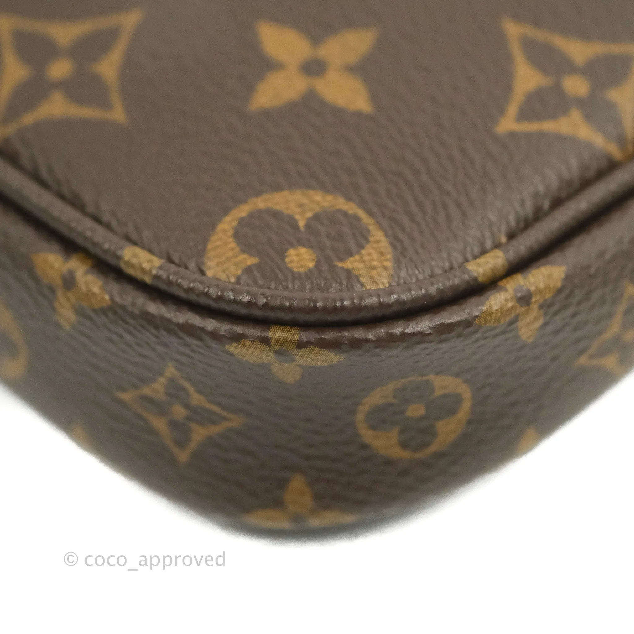 Louis Vuitton Multi Pochette Accessories Khaki Monogram Canvas
