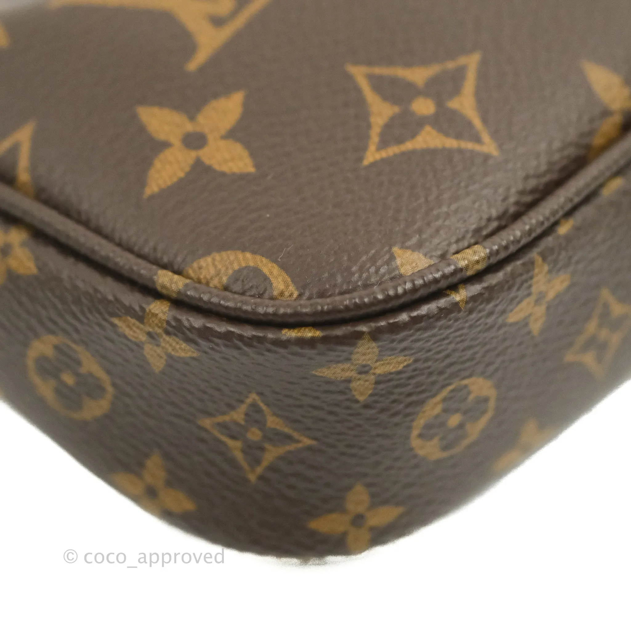 Louis Vuitton Multi Pochette Accessories Khaki Monogram Canvas