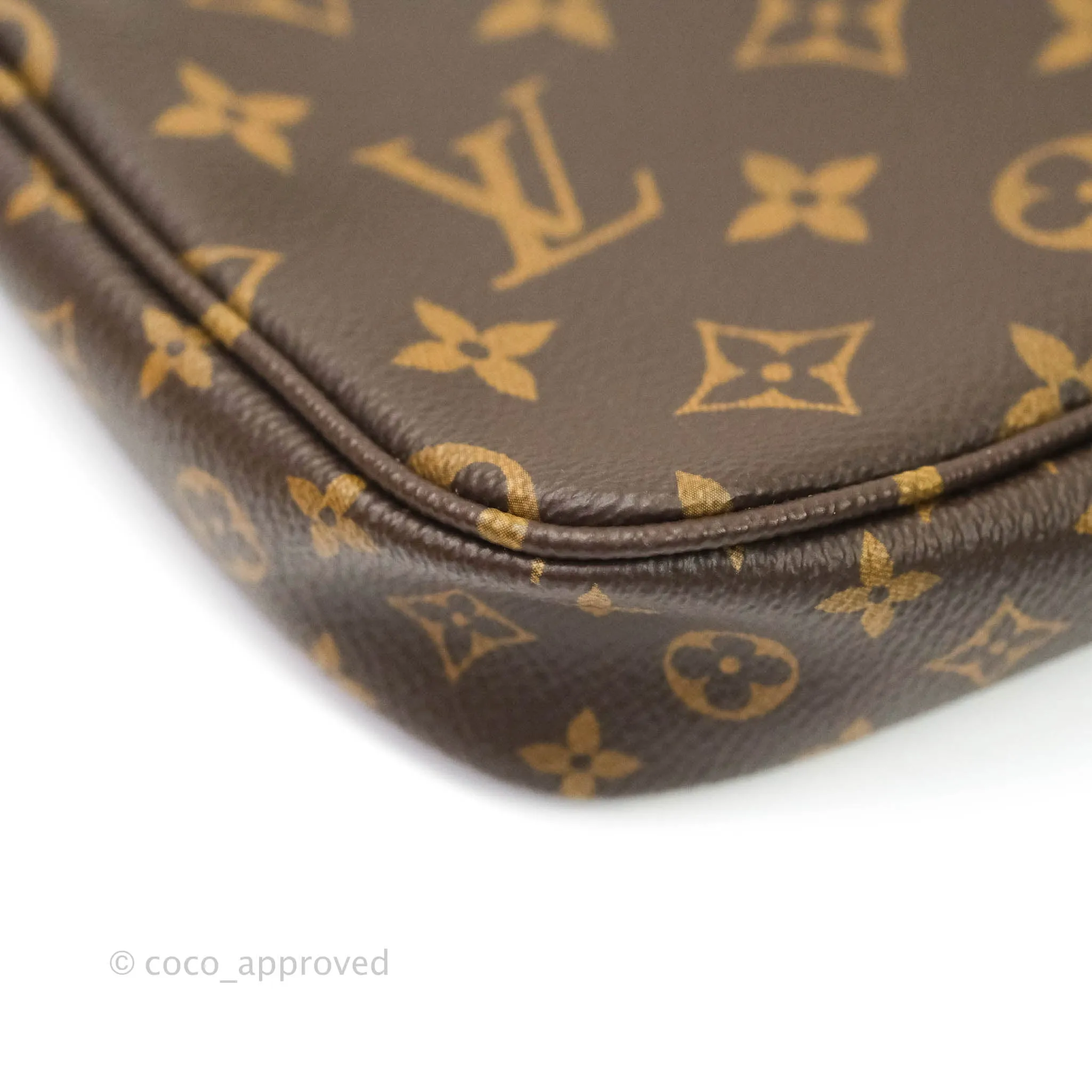 Louis Vuitton Multi Pochette Accessories Khaki Monogram Canvas