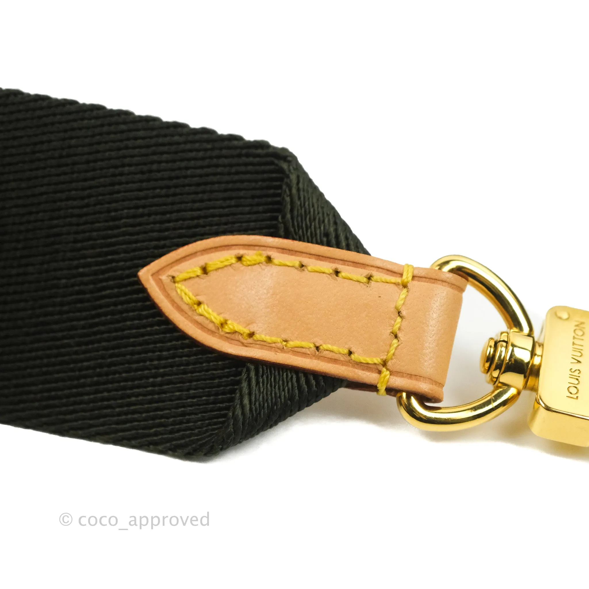 Louis Vuitton Multi Pochette Accessories Khaki Monogram Canvas