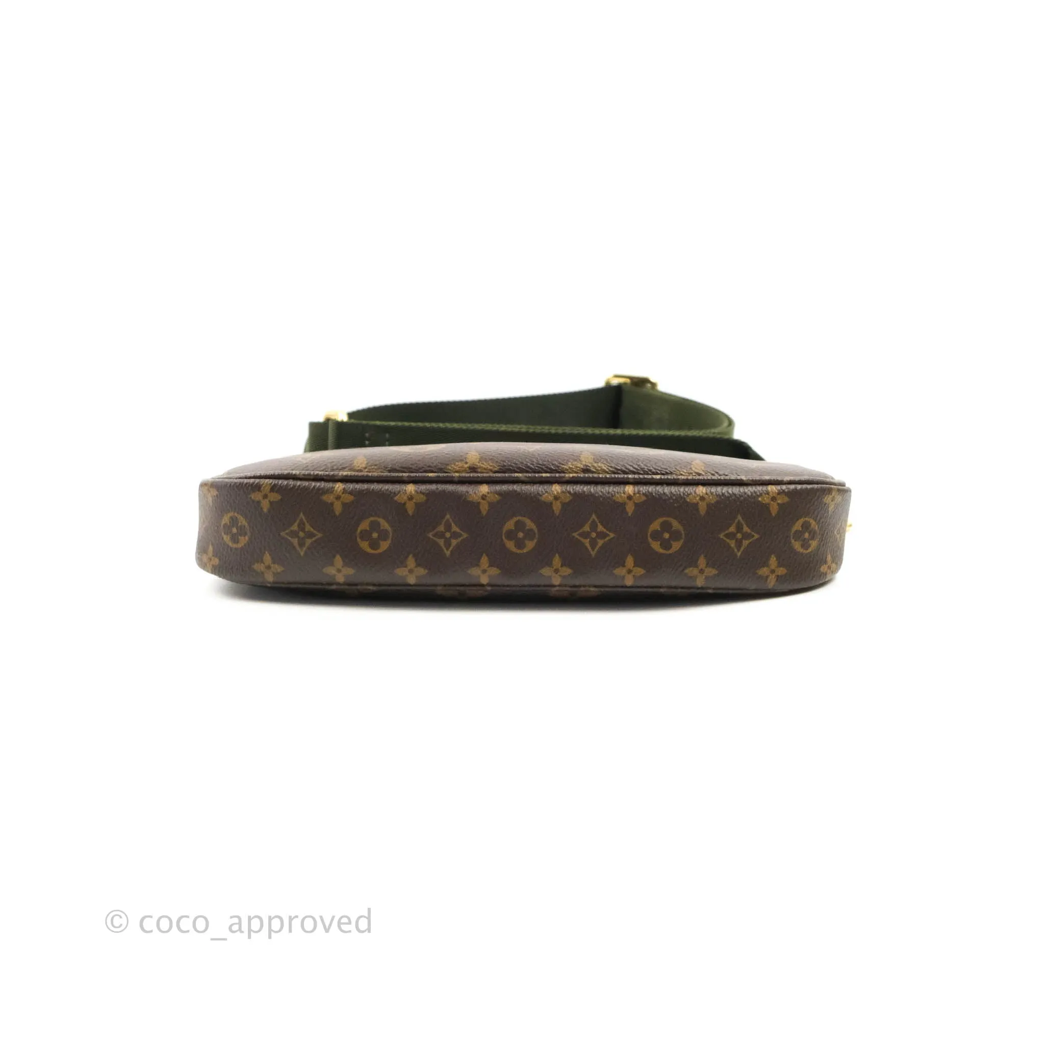 Louis Vuitton Multi Pochette Accessories Khaki Monogram Canvas