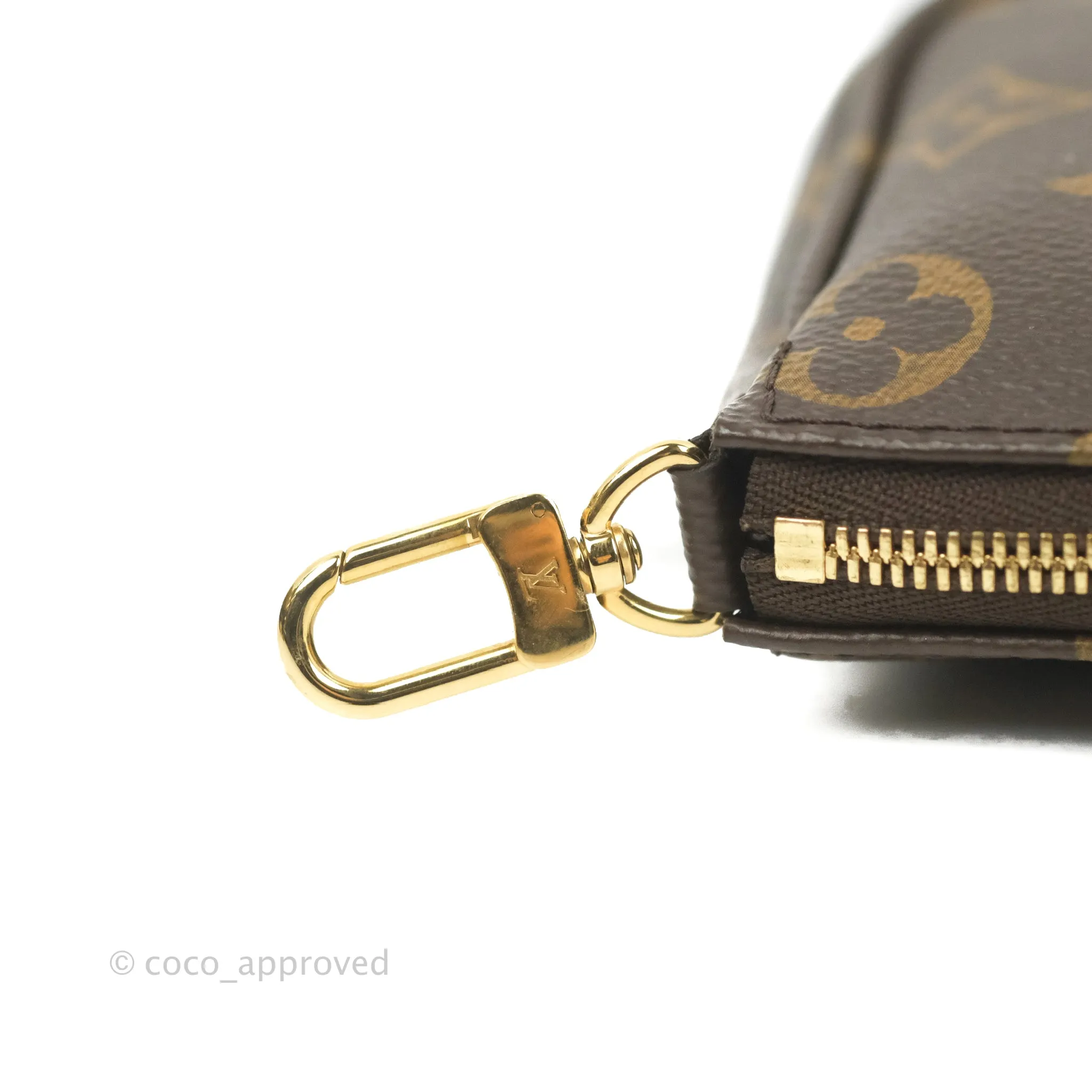 Louis Vuitton Multi Pochette Accessories Khaki Monogram Canvas