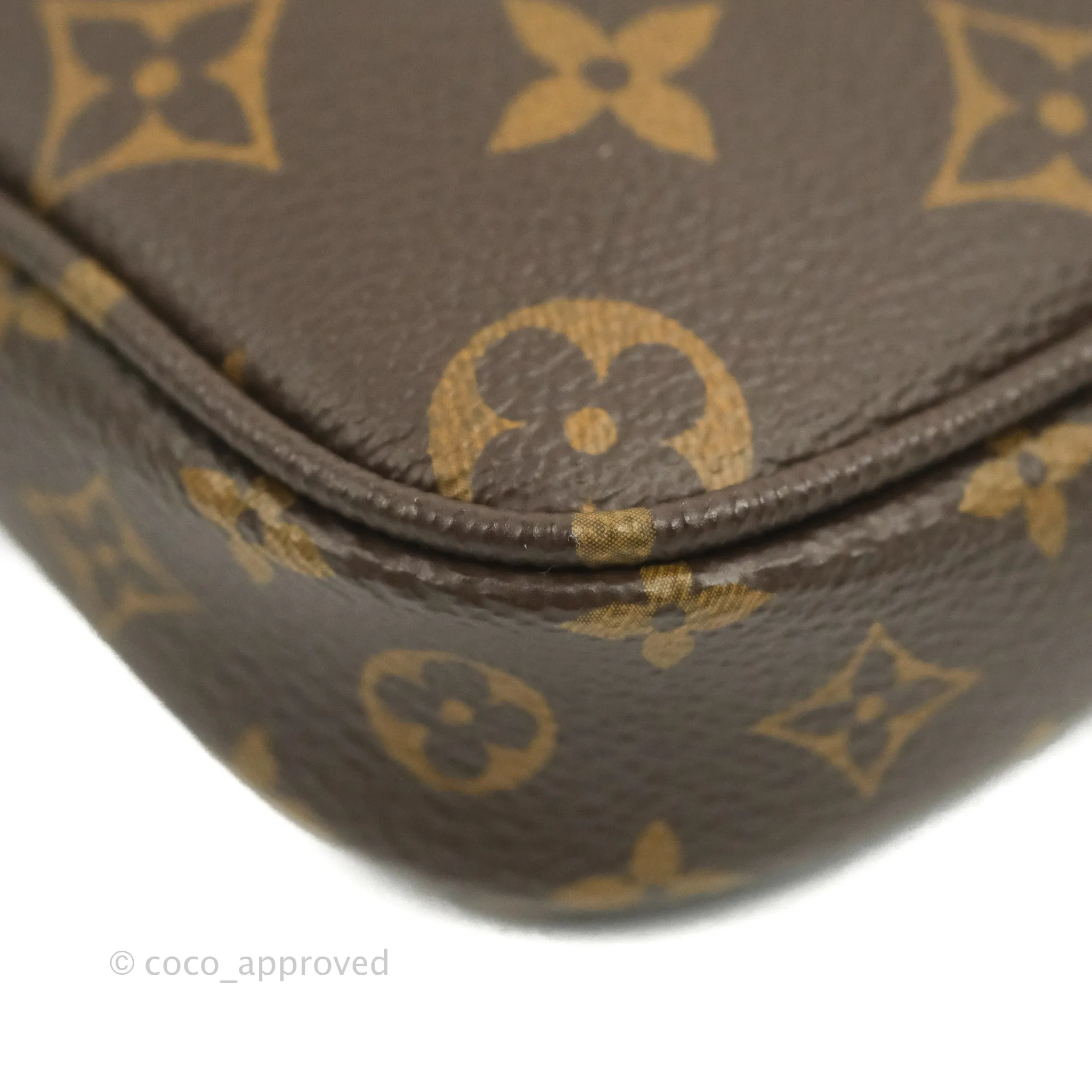 Louis Vuitton Multi Pochette Accessories Khaki Monogram Canvas