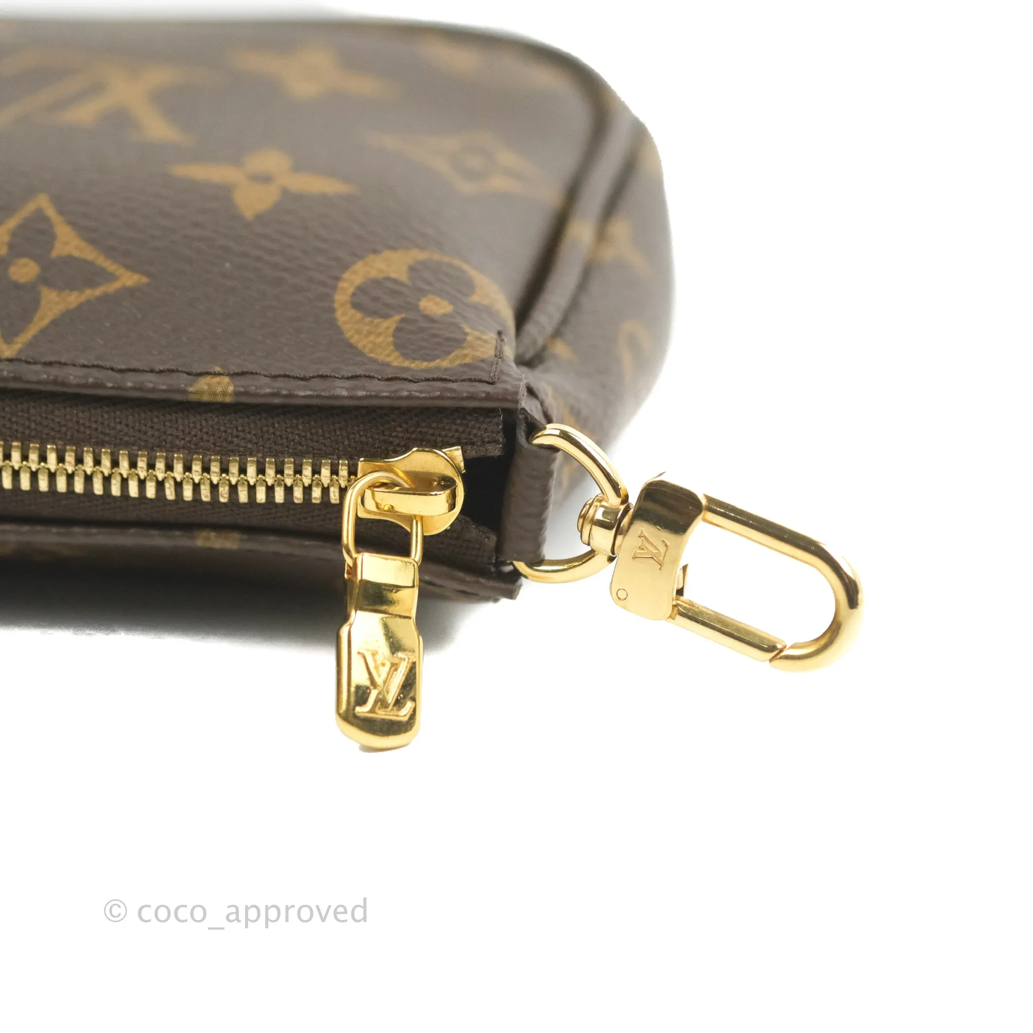 Louis Vuitton Multi Pochette Accessories Khaki Monogram Canvas