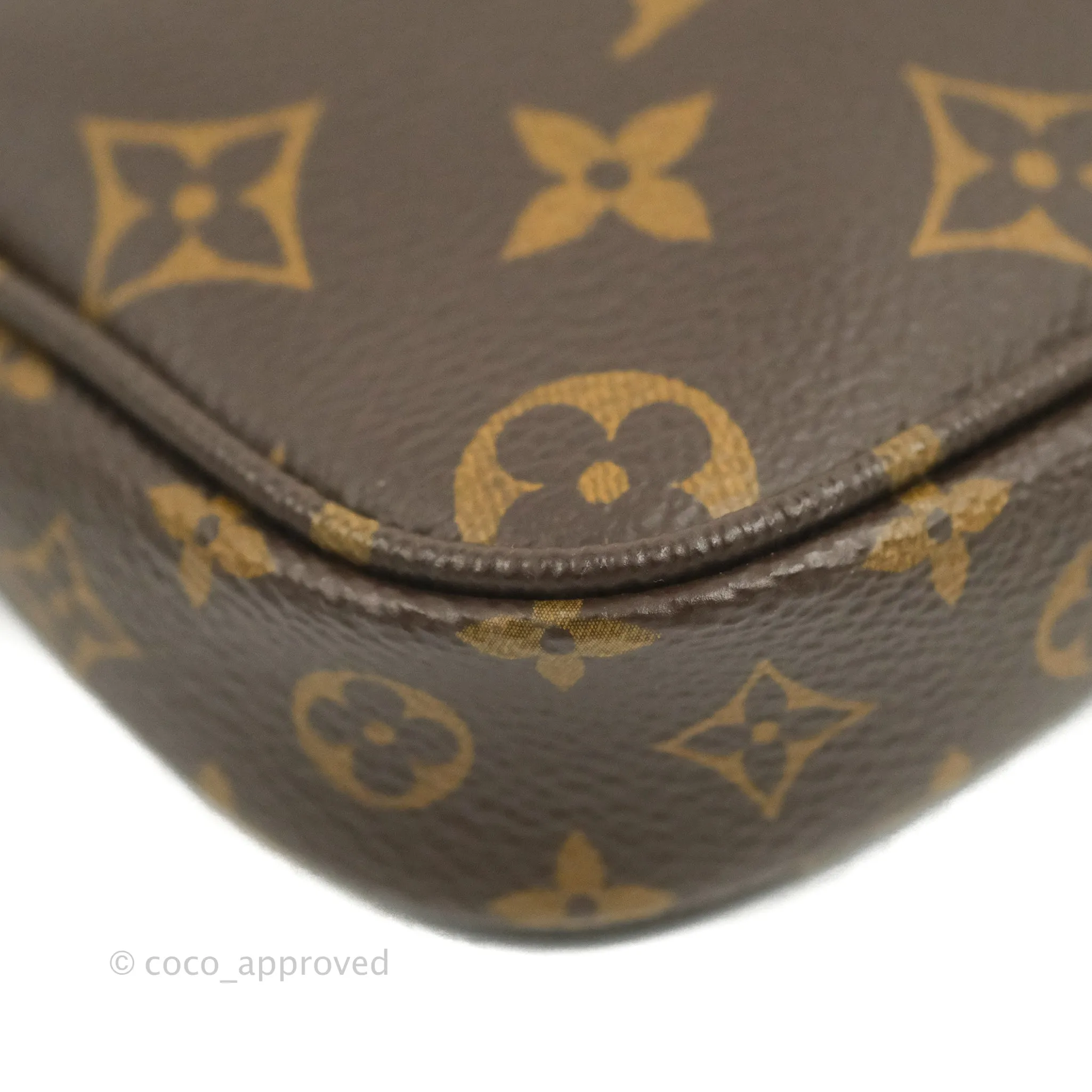 Louis Vuitton Multi Pochette Accessories Khaki Monogram Canvas