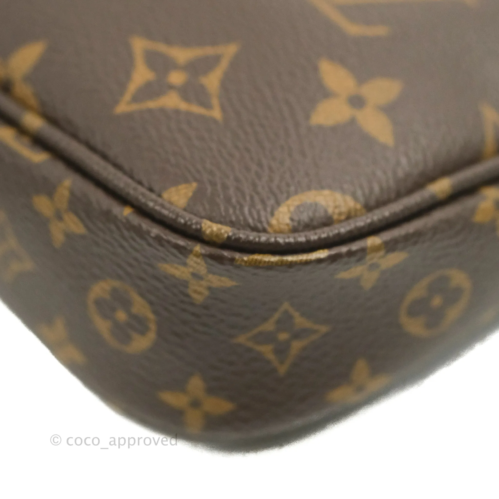 Louis Vuitton Multi Pochette Accessories Khaki Monogram Canvas