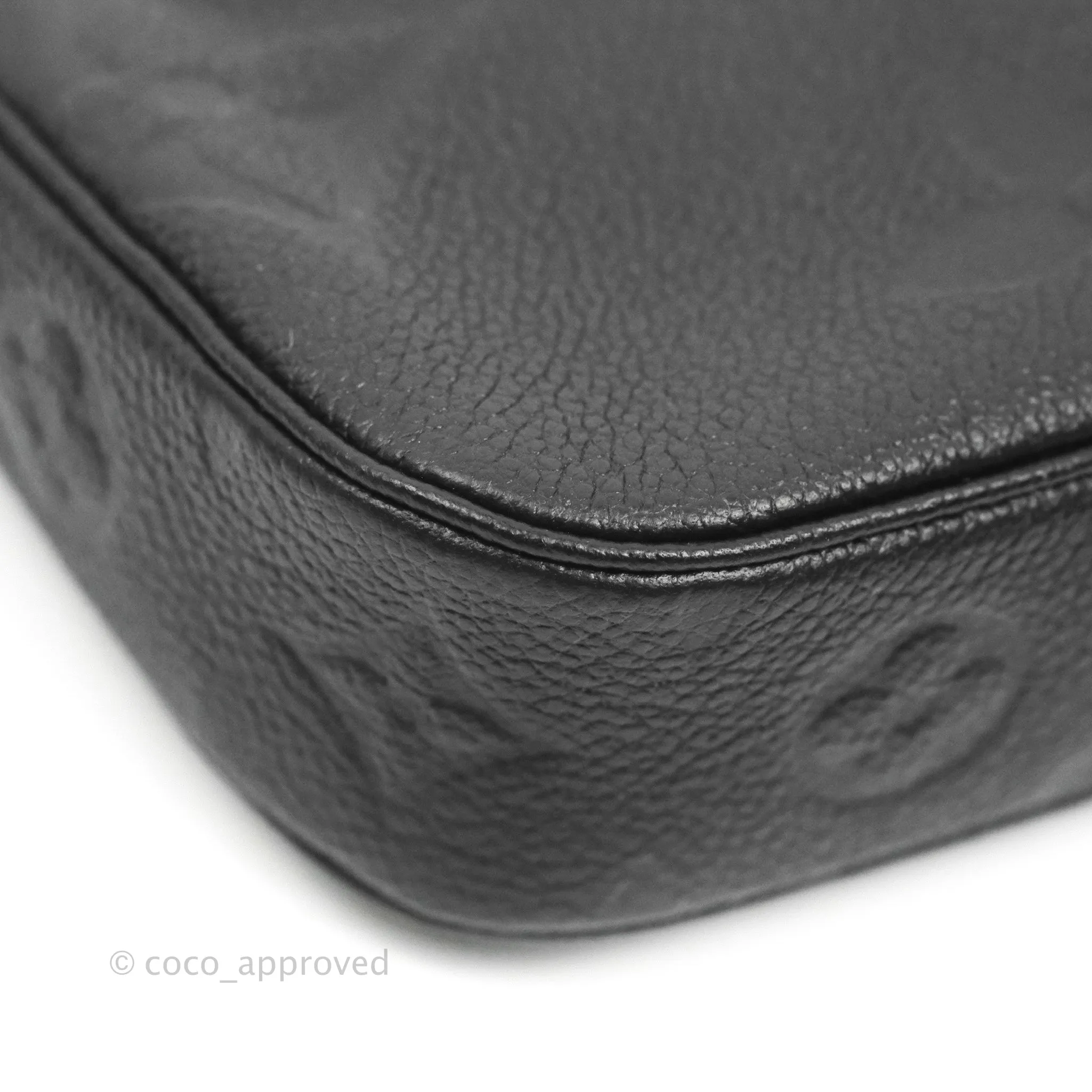 Louis Vuitton Multi Pochette Accessories Monogram Empreinte Black