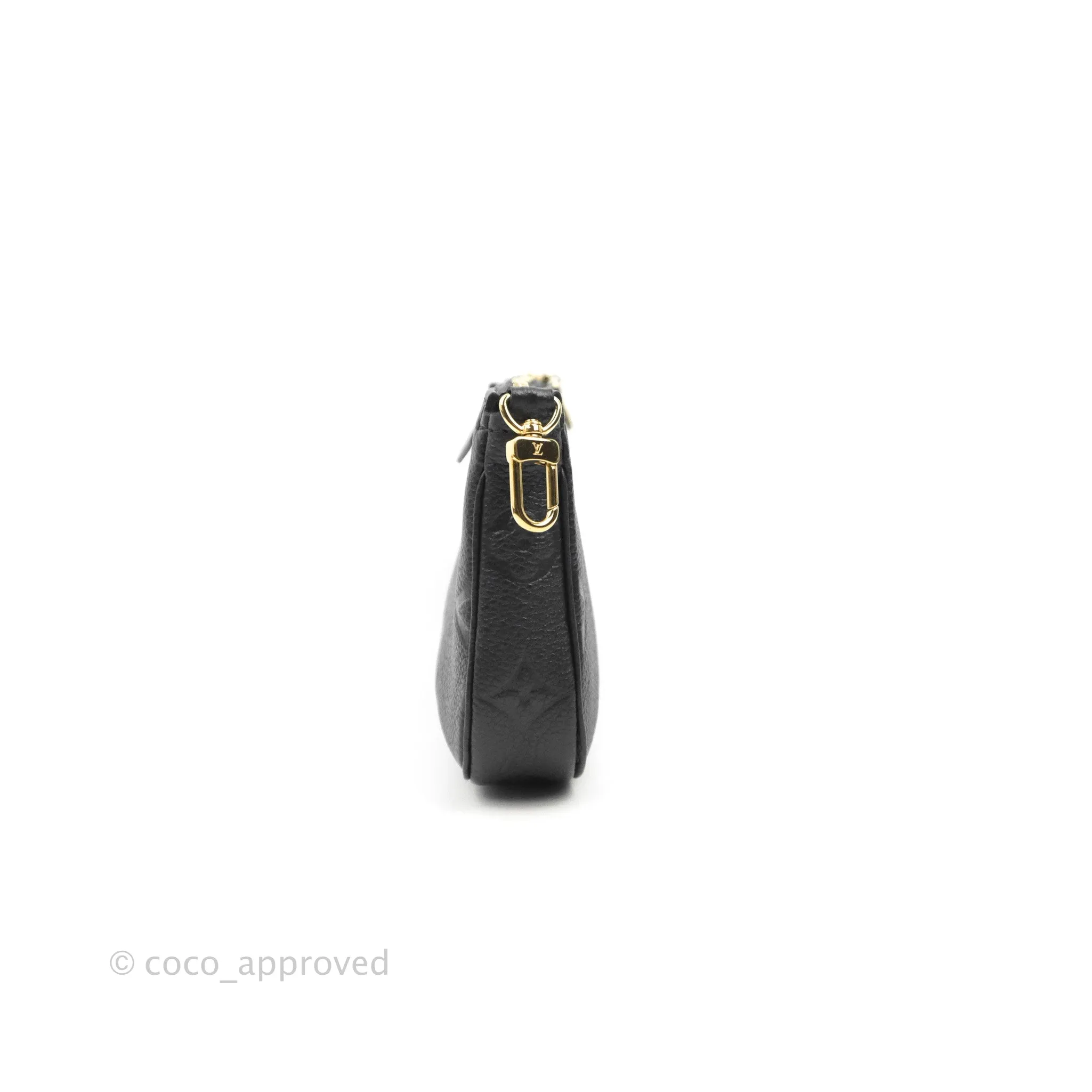 Louis Vuitton Multi Pochette Accessories Monogram Empreinte Black
