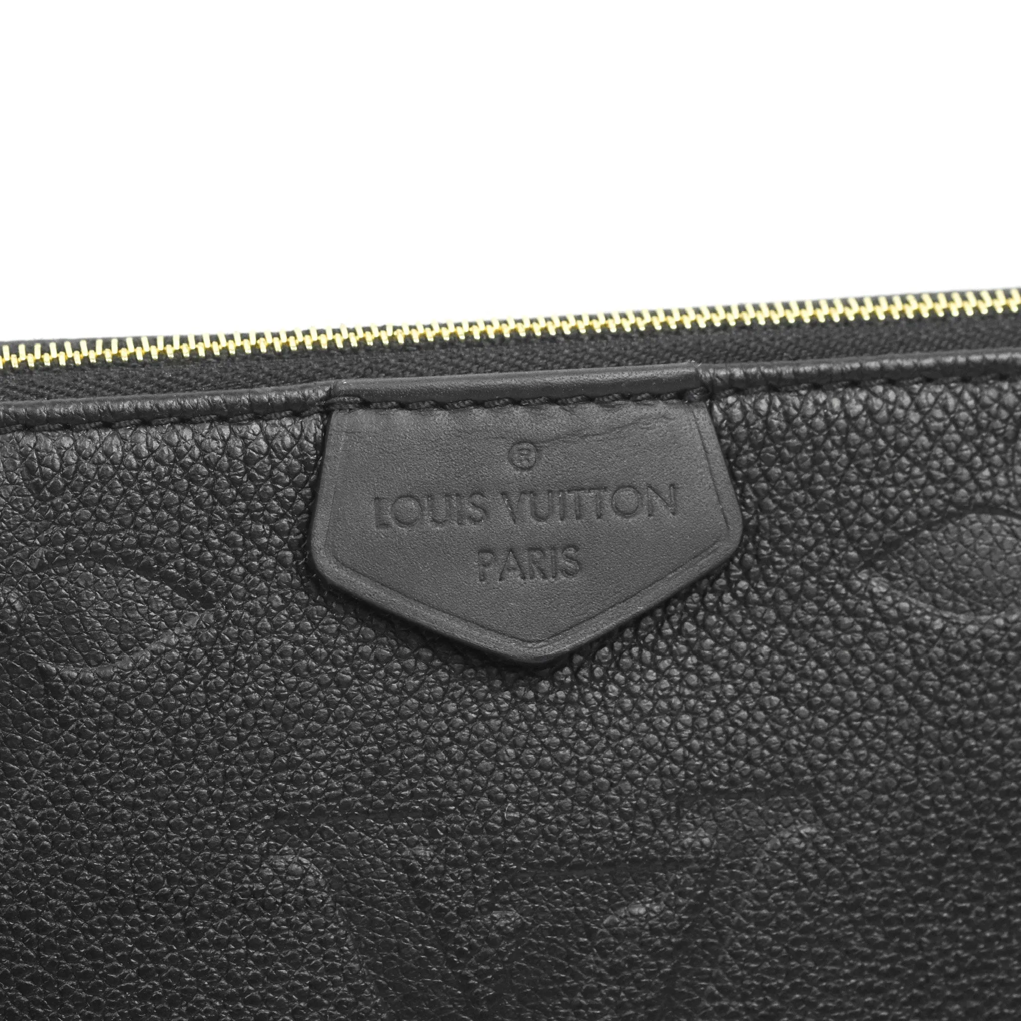 Louis Vuitton Multi Pochette Accessories Monogram Empreinte Black