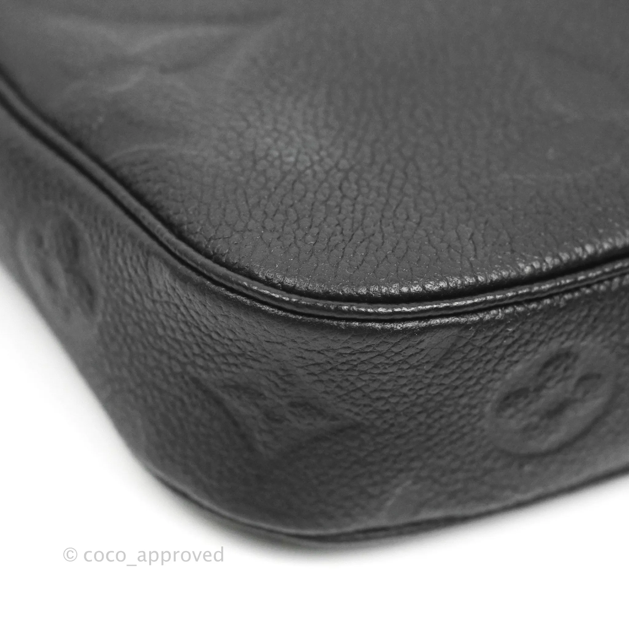 Louis Vuitton Multi Pochette Accessories Monogram Empreinte Black