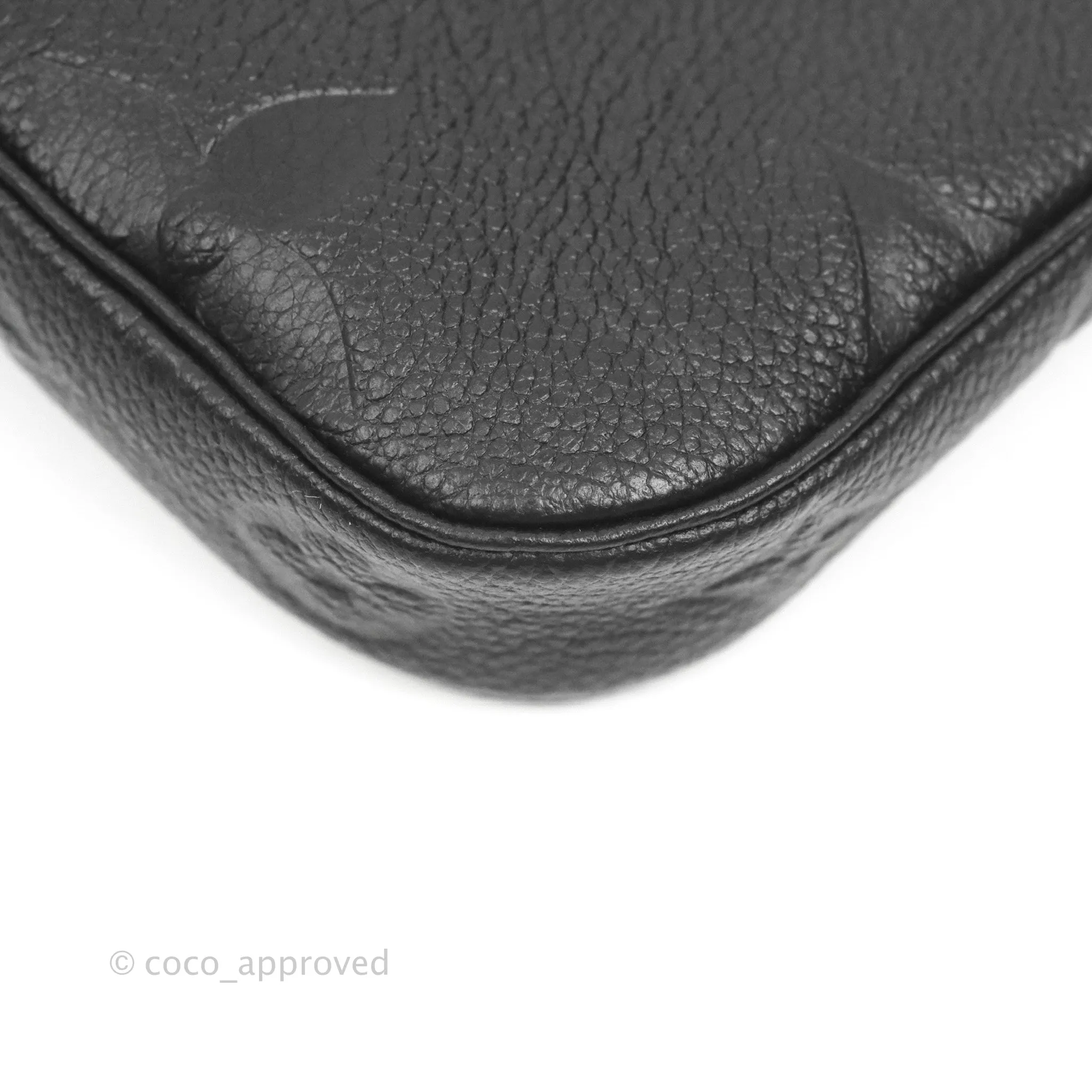 Louis Vuitton Multi Pochette Accessories Monogram Empreinte Black