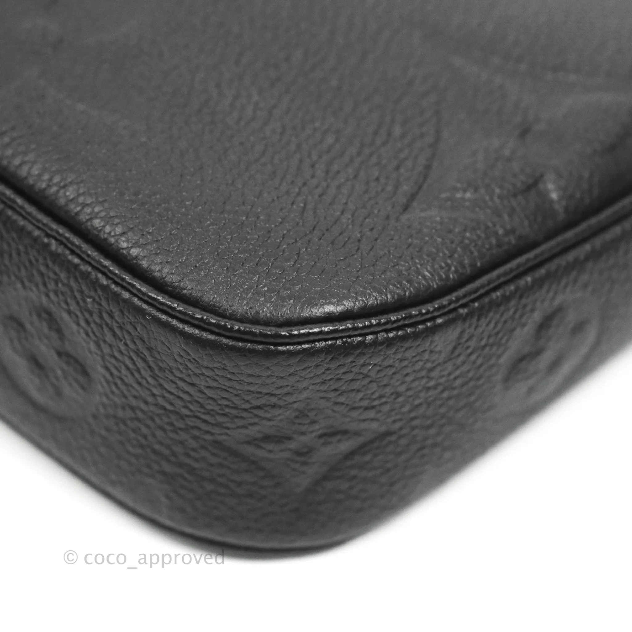 Louis Vuitton Multi Pochette Accessories Monogram Empreinte Black