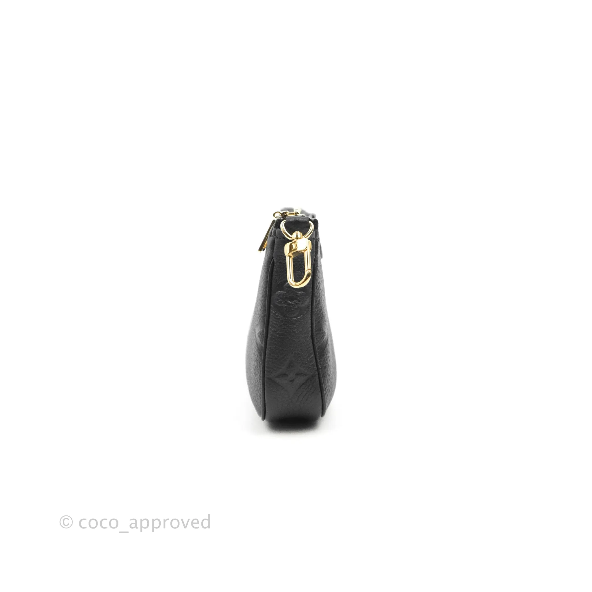 Louis Vuitton Multi Pochette Accessories Monogram Empreinte Black