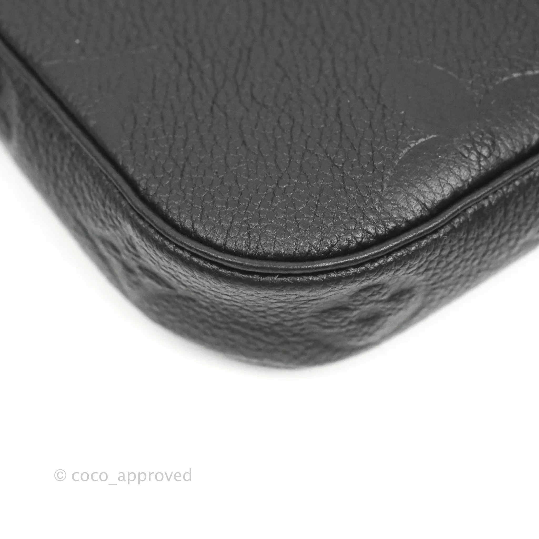 Louis Vuitton Multi Pochette Accessories Monogram Empreinte Black