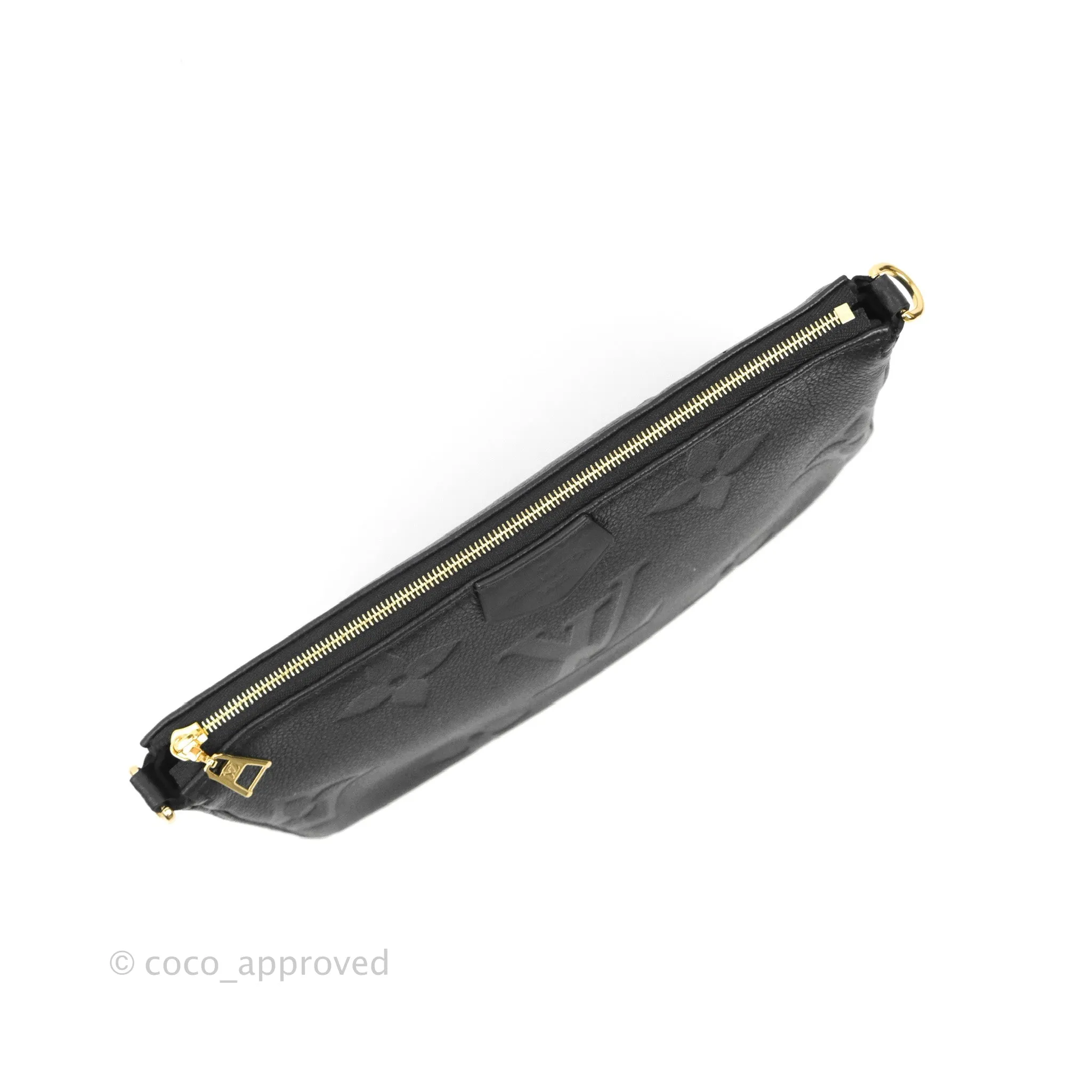 Louis Vuitton Multi Pochette Accessories Monogram Empreinte Black