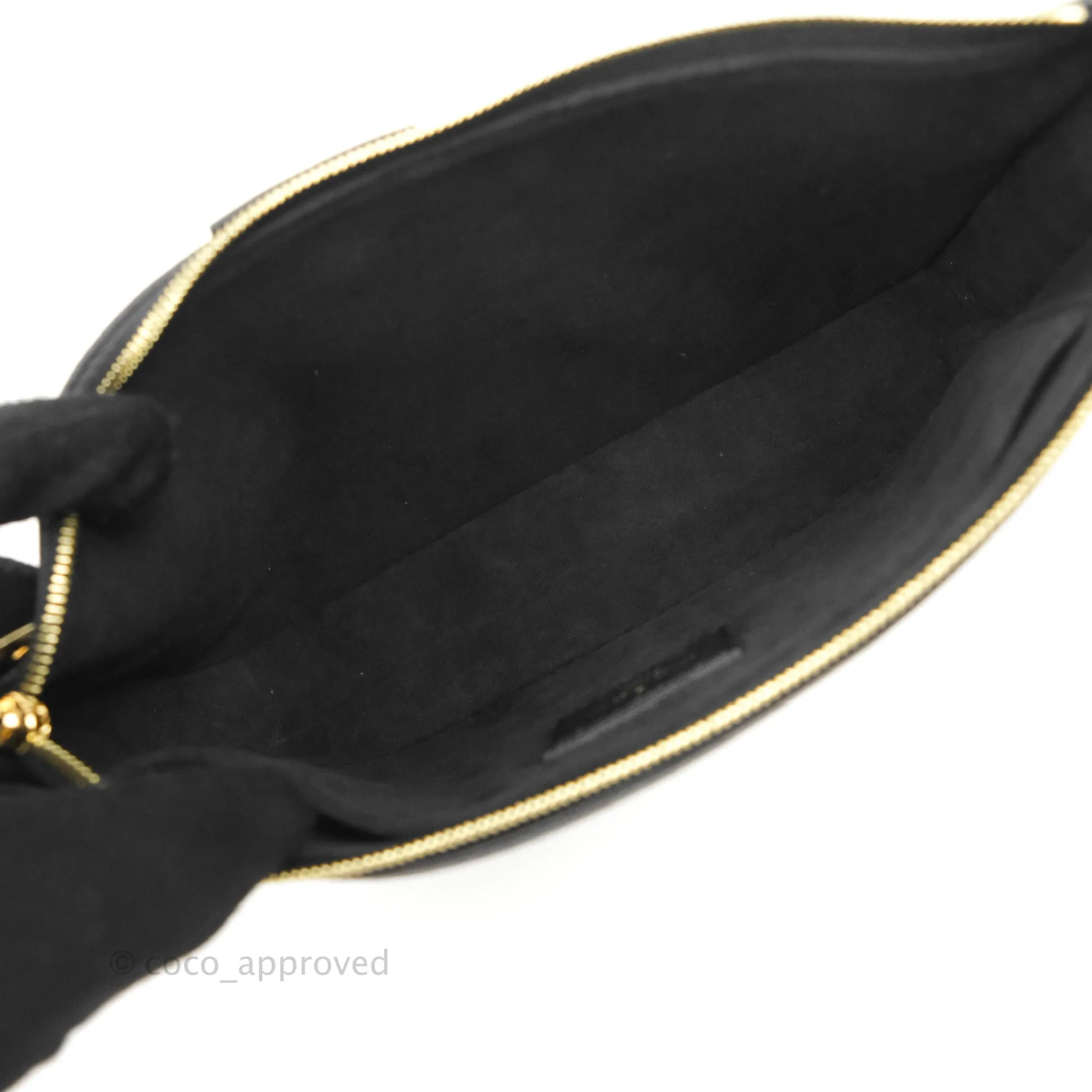 Louis Vuitton Multi Pochette Accessories Monogram Empreinte Black