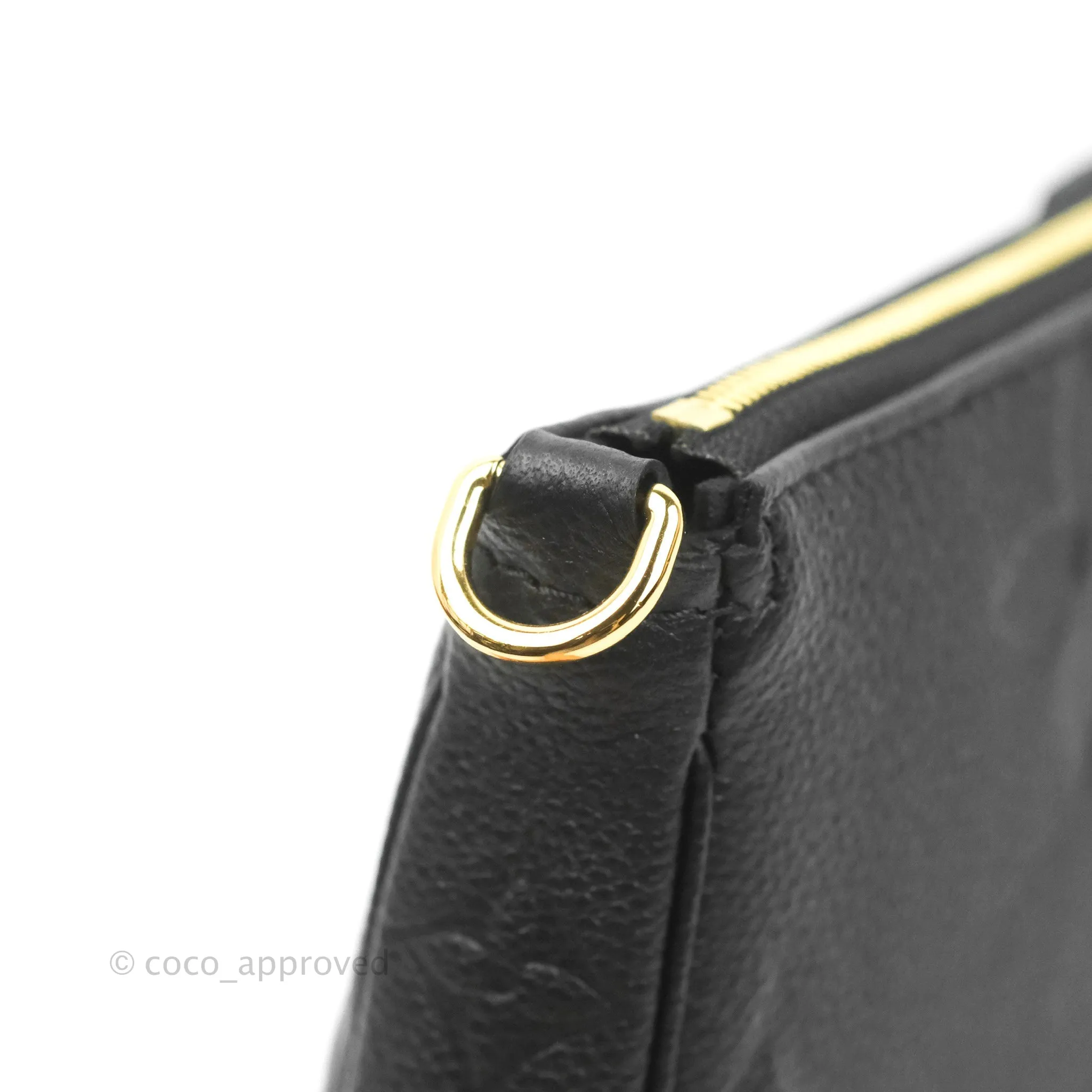 Louis Vuitton Multi Pochette Accessories Monogram Empreinte Black