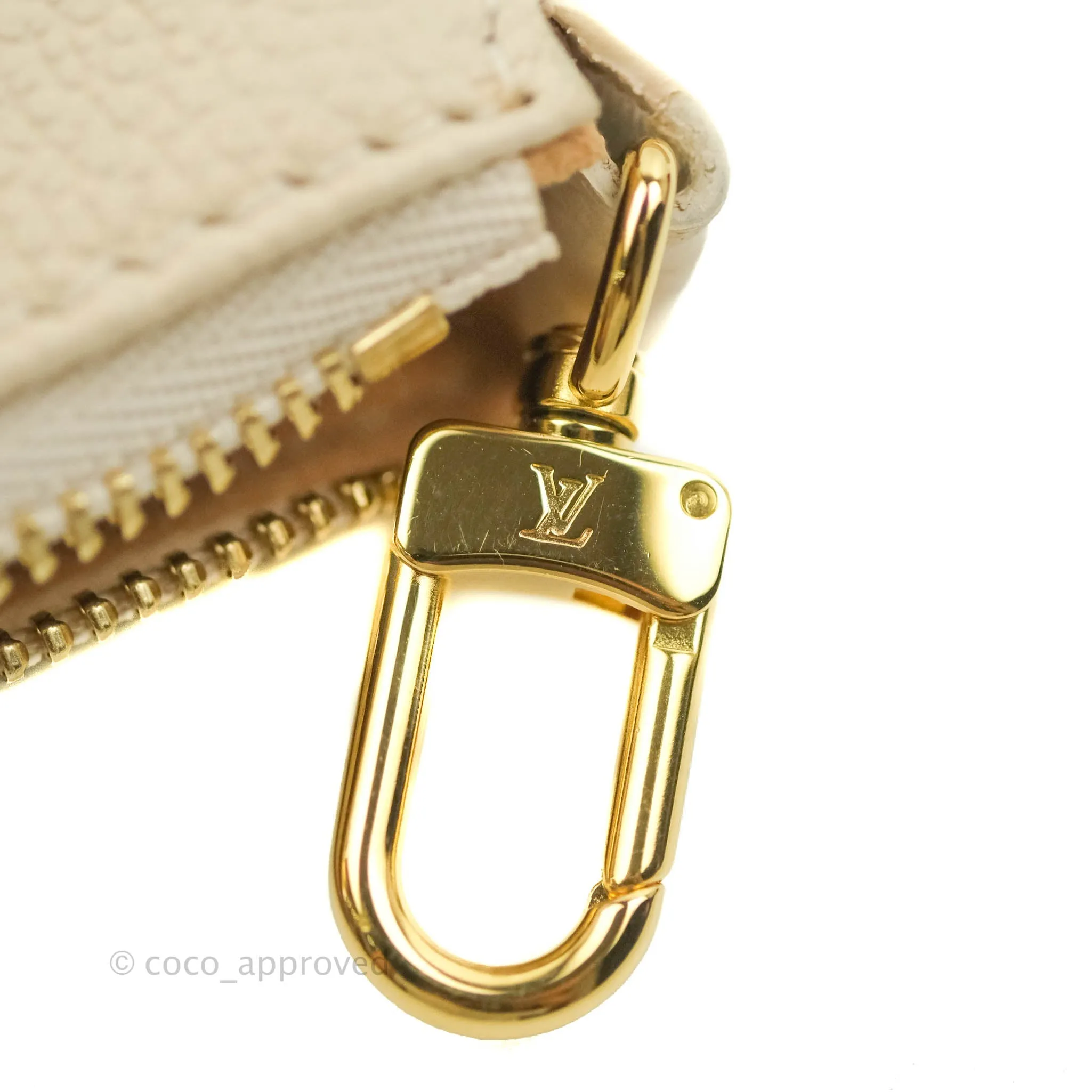 Louis Vuitton Multi Pochette Accessories Monogram Empreinte in Cream