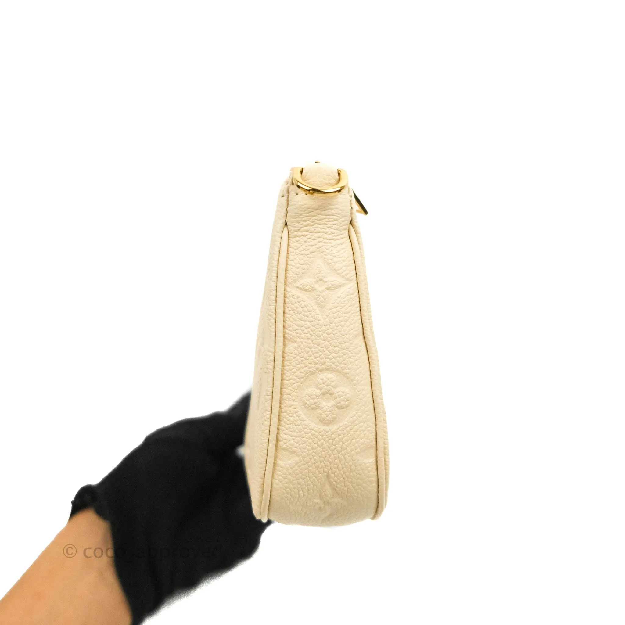Louis Vuitton Multi Pochette Accessories Monogram Empreinte in Cream