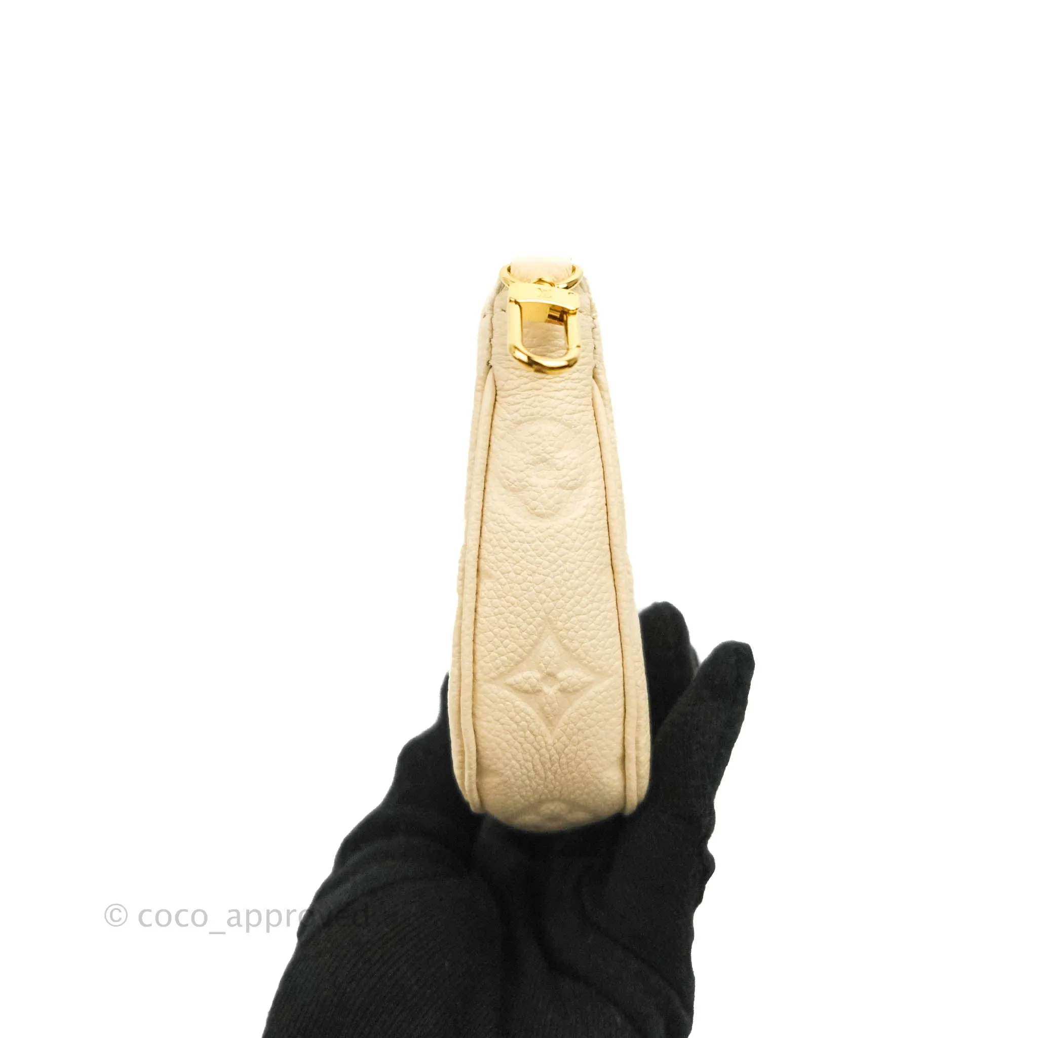 Louis Vuitton Multi Pochette Accessories Monogram Empreinte in Cream