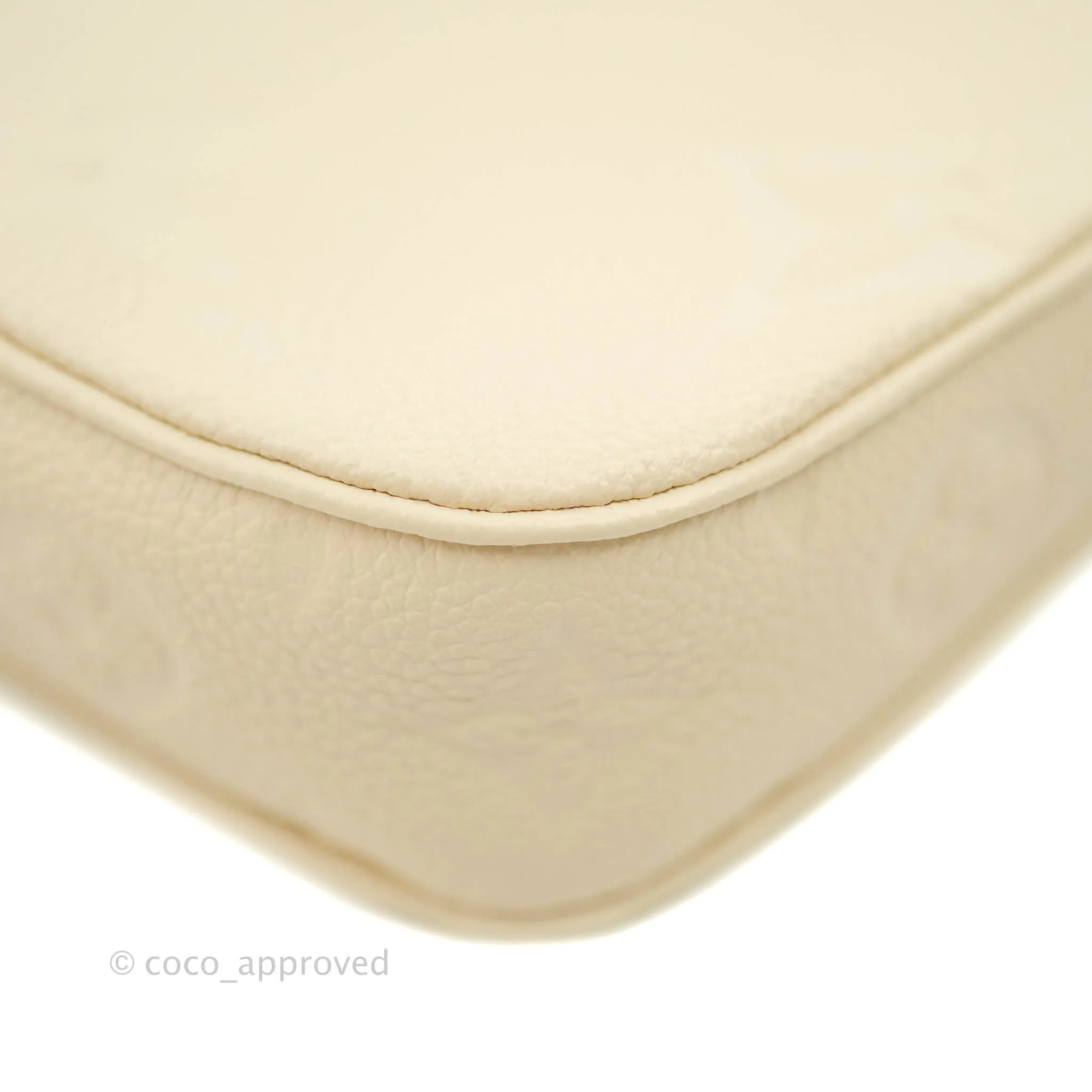 Louis Vuitton Multi Pochette Accessories Monogram Empreinte in Cream