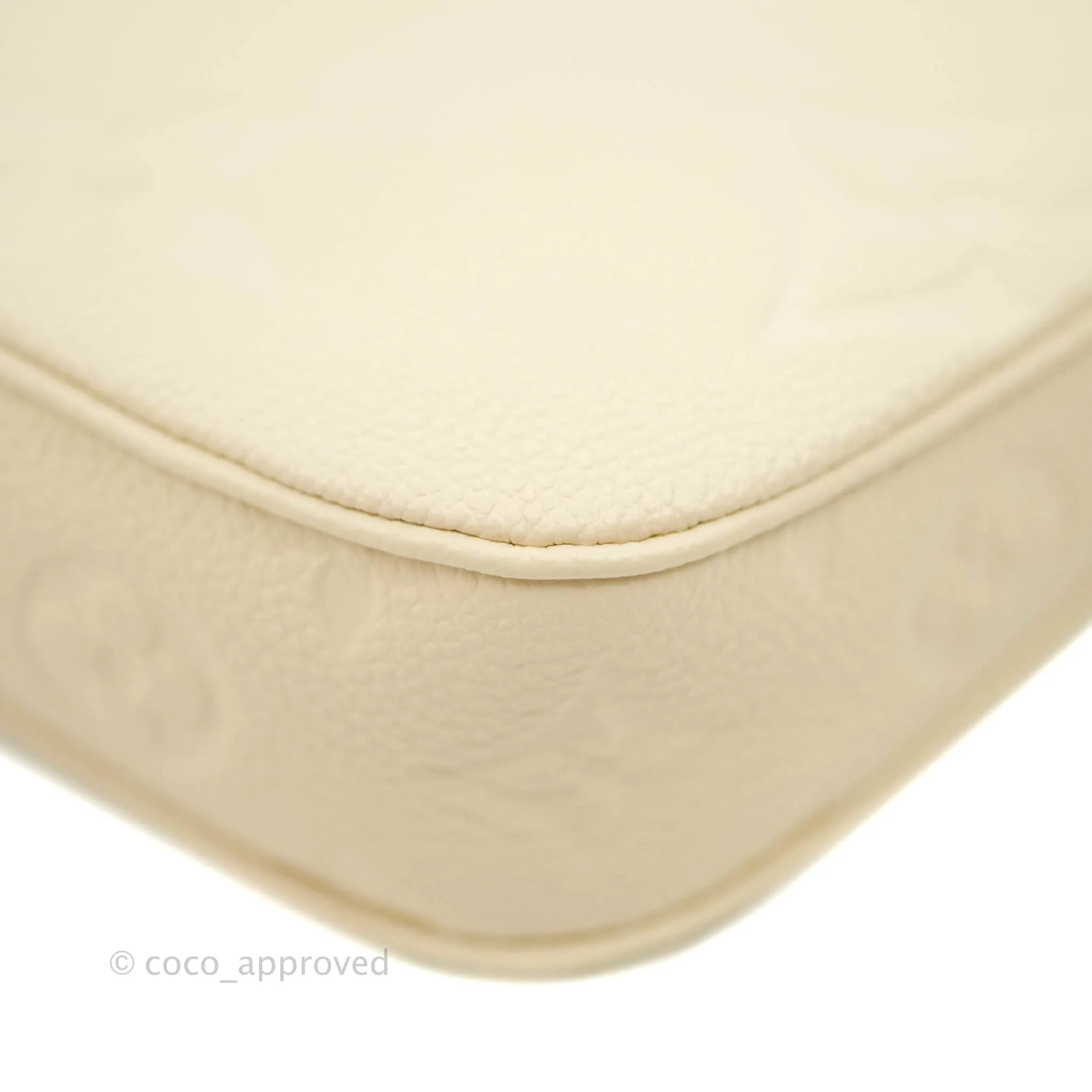 Louis Vuitton Multi Pochette Accessories Monogram Empreinte in Cream