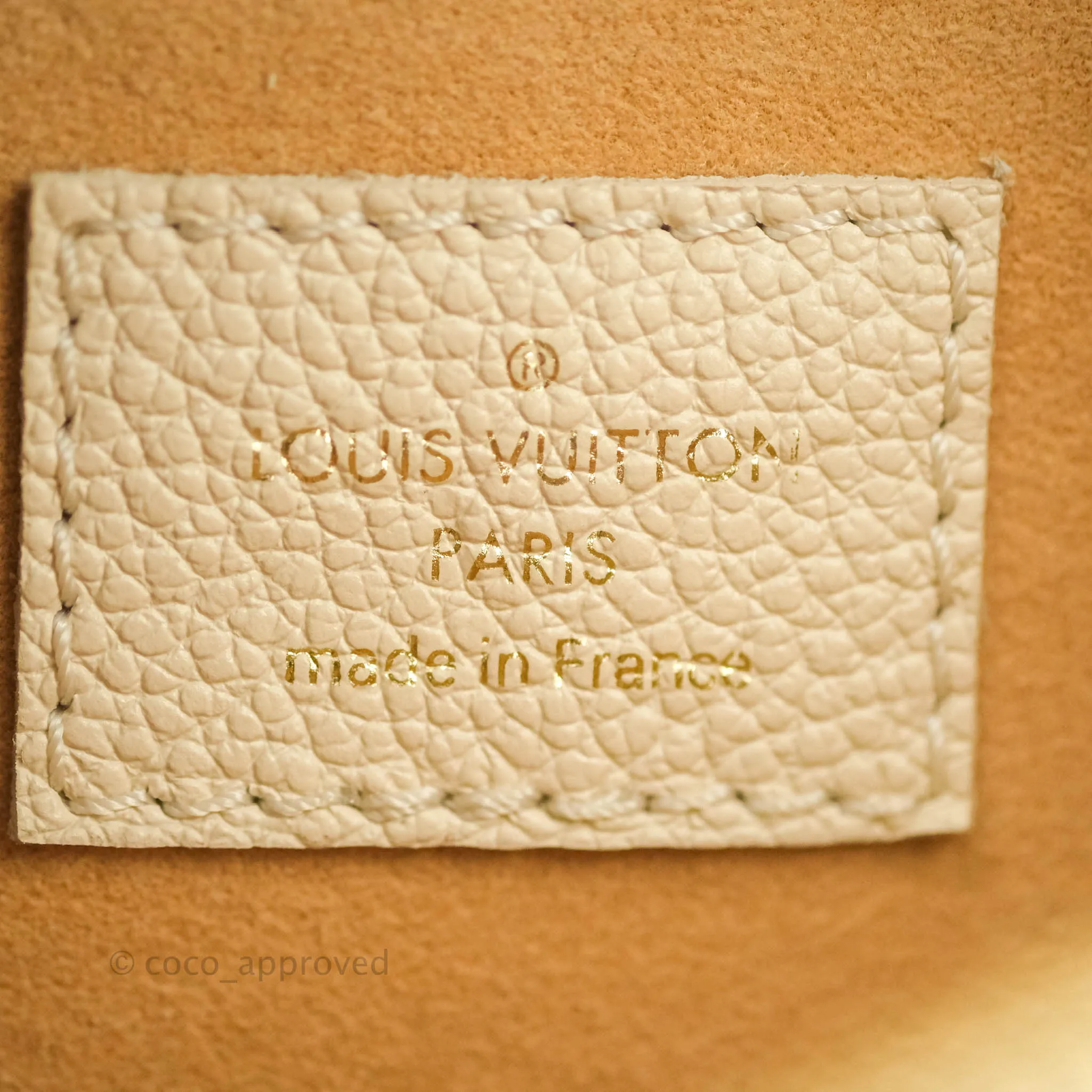 Louis Vuitton Multi Pochette Accessories Monogram Empreinte in Cream
