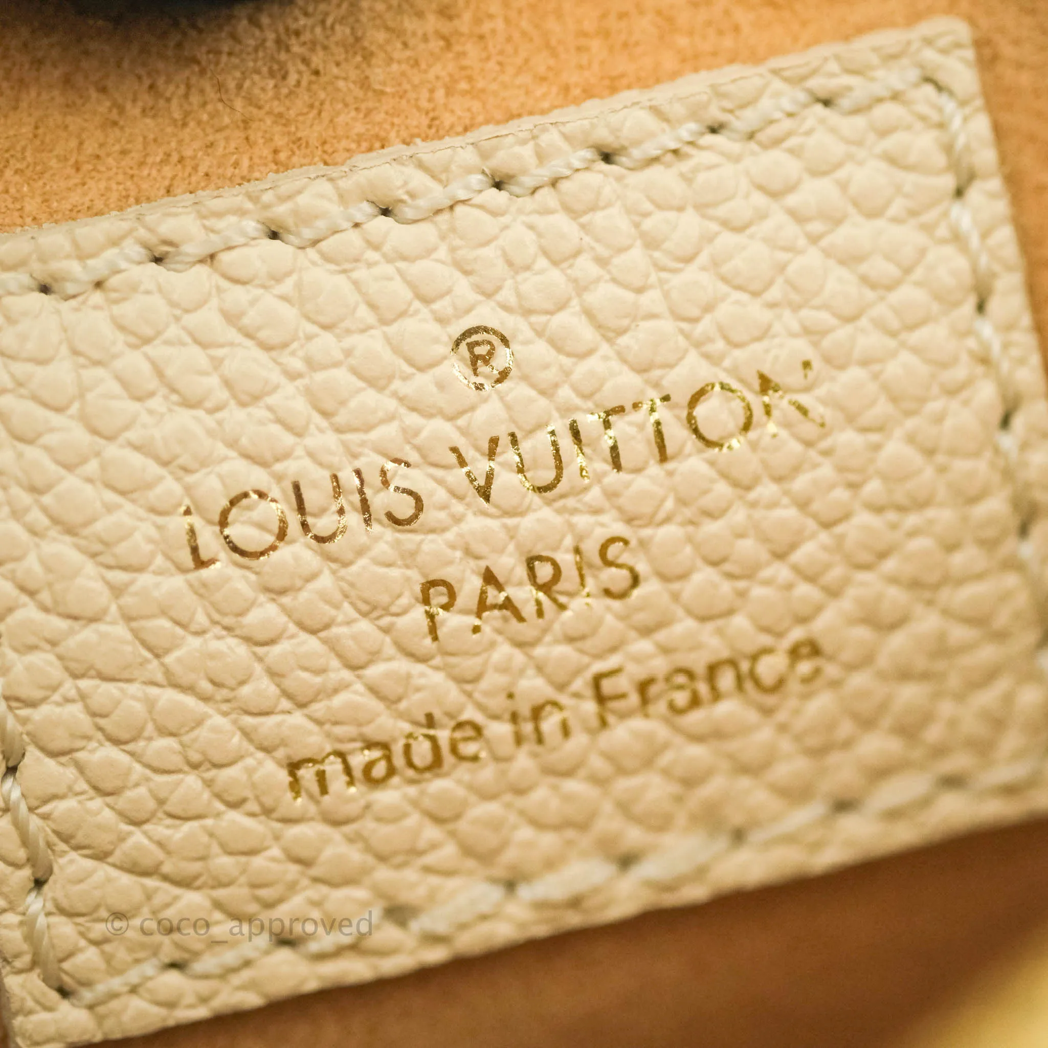 Louis Vuitton Multi Pochette Accessories Monogram Empreinte in Cream
