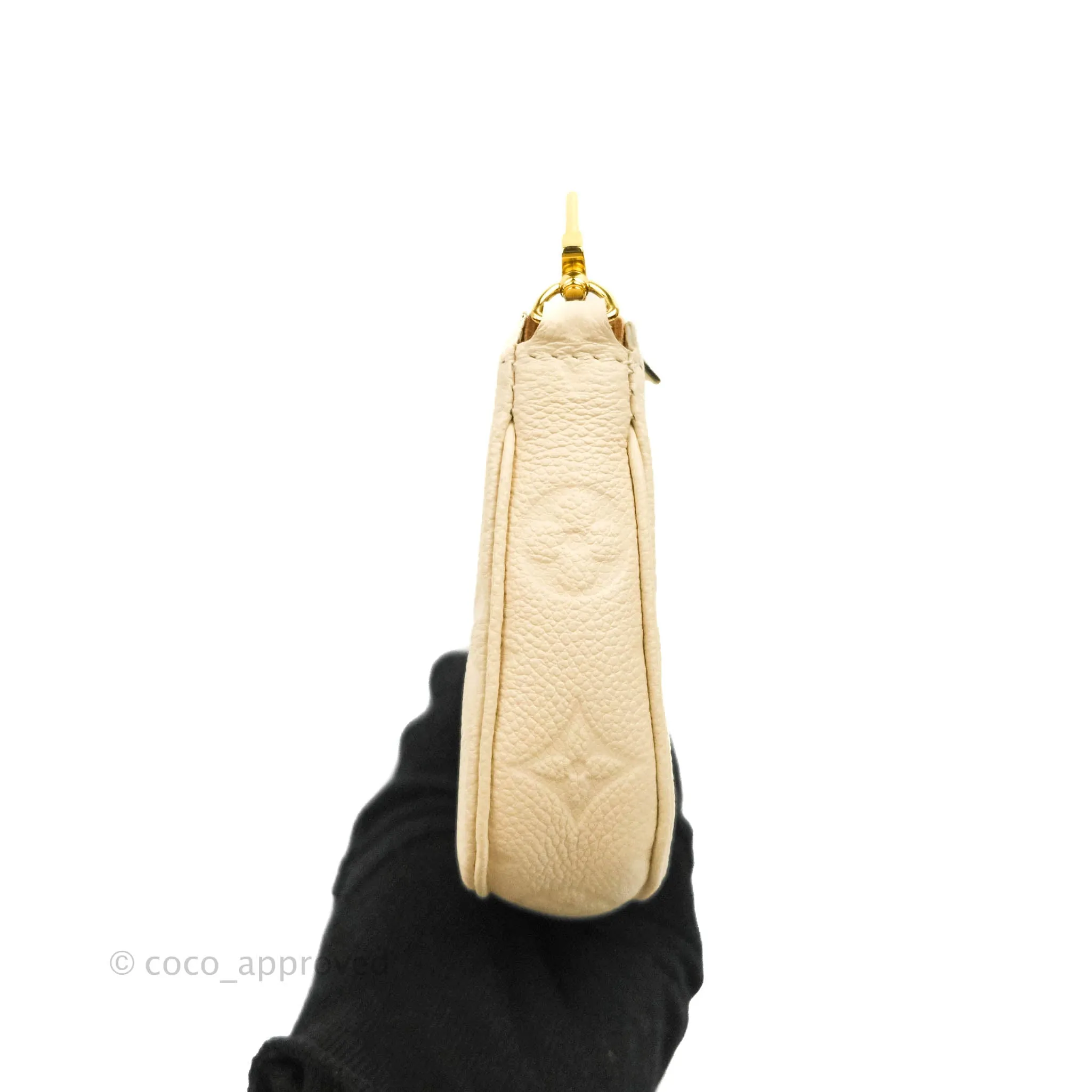 Louis Vuitton Multi Pochette Accessories Monogram Empreinte in Cream