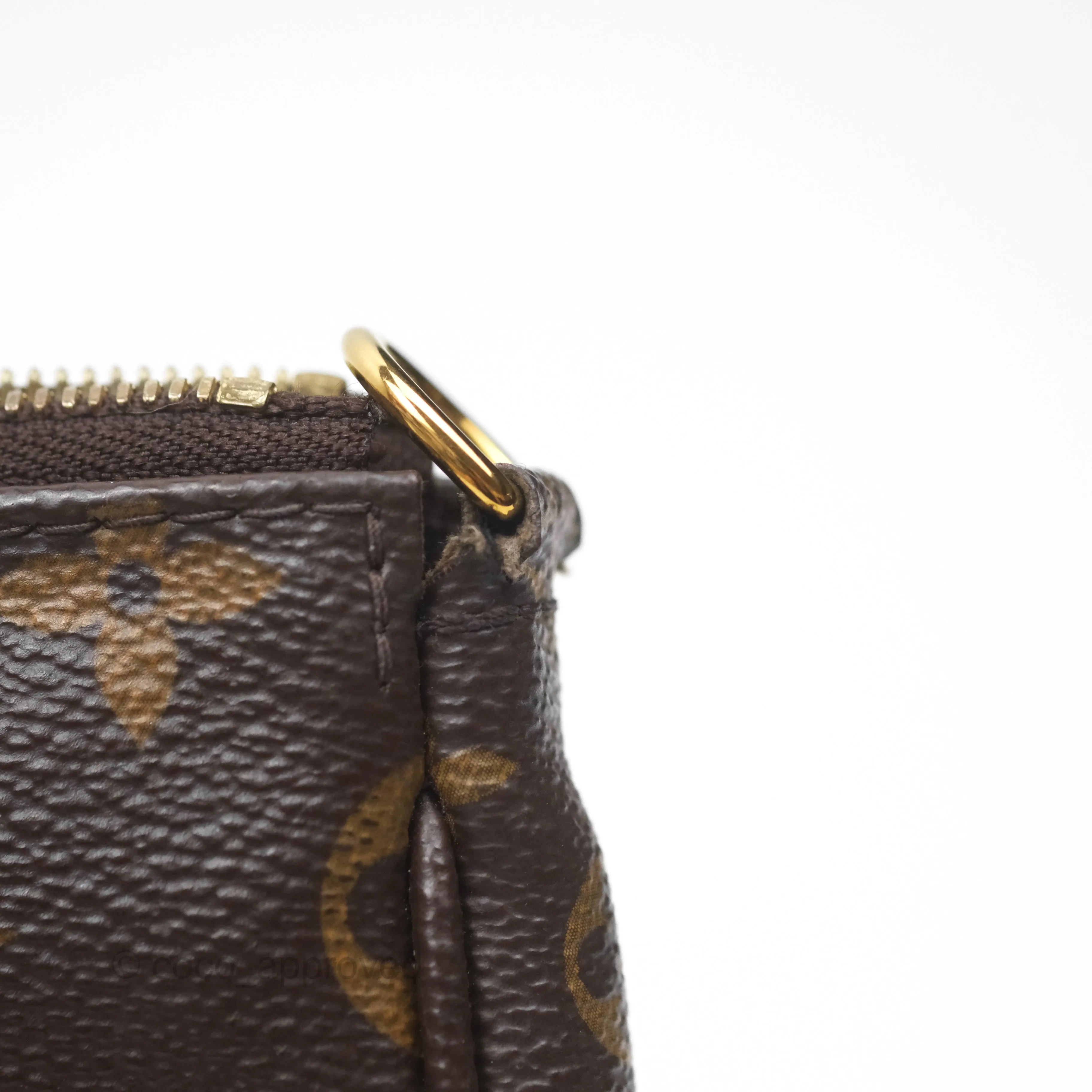 Louis Vuitton Multi Pochette Accessories Pink Monogram Canvas