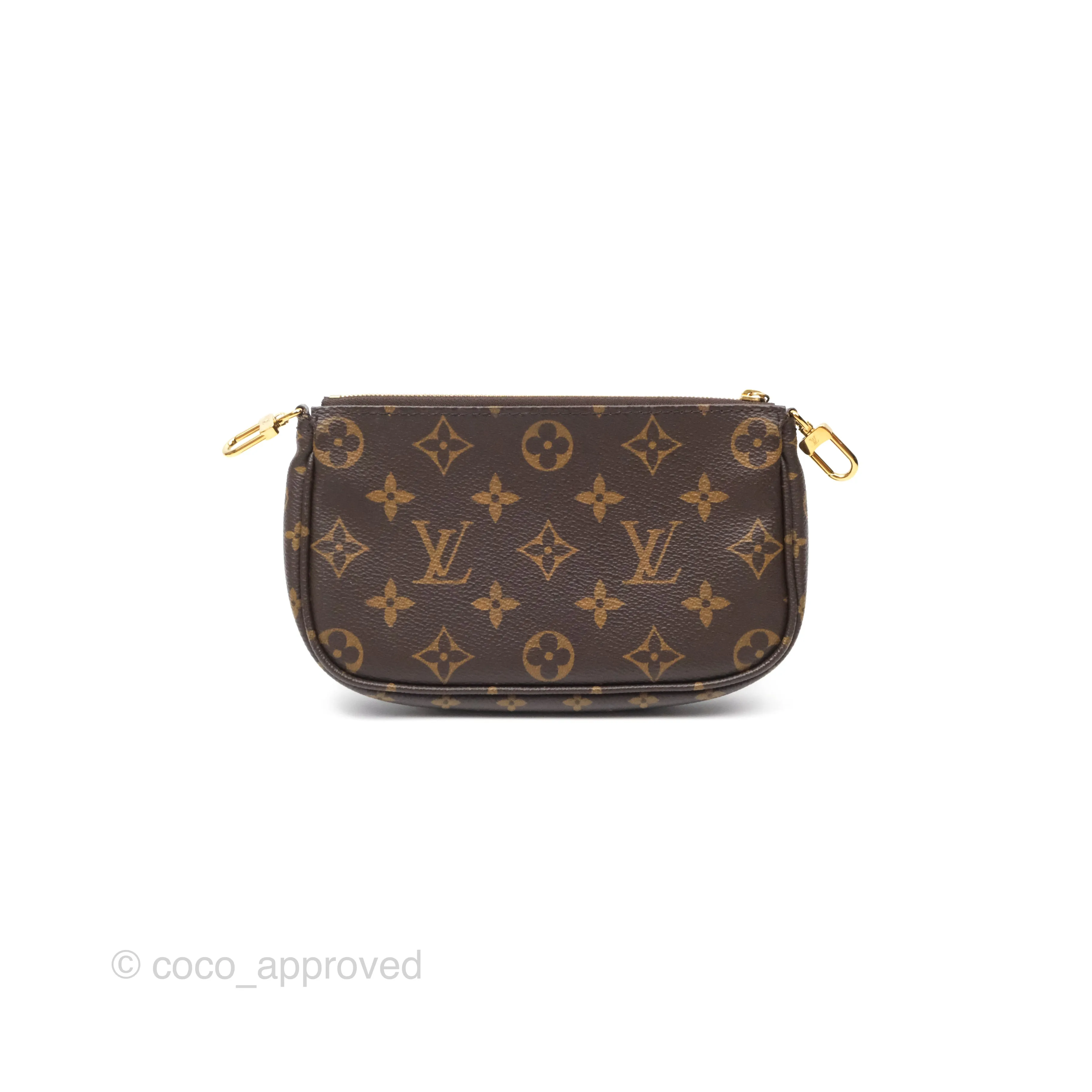 Louis Vuitton Multi Pochette Accessories Pink Monogram Canvas