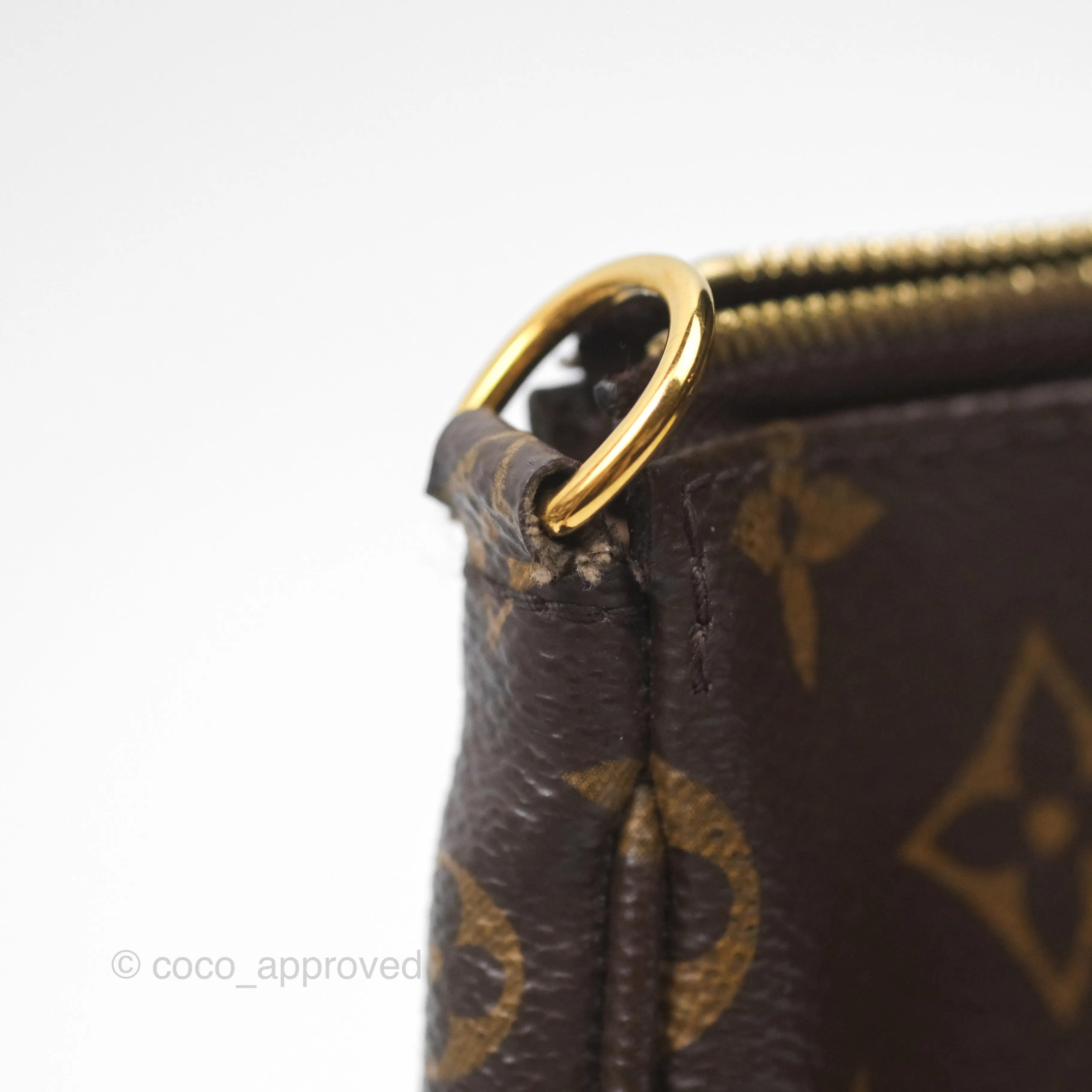 Louis Vuitton Multi Pochette Accessories Pink Monogram Canvas