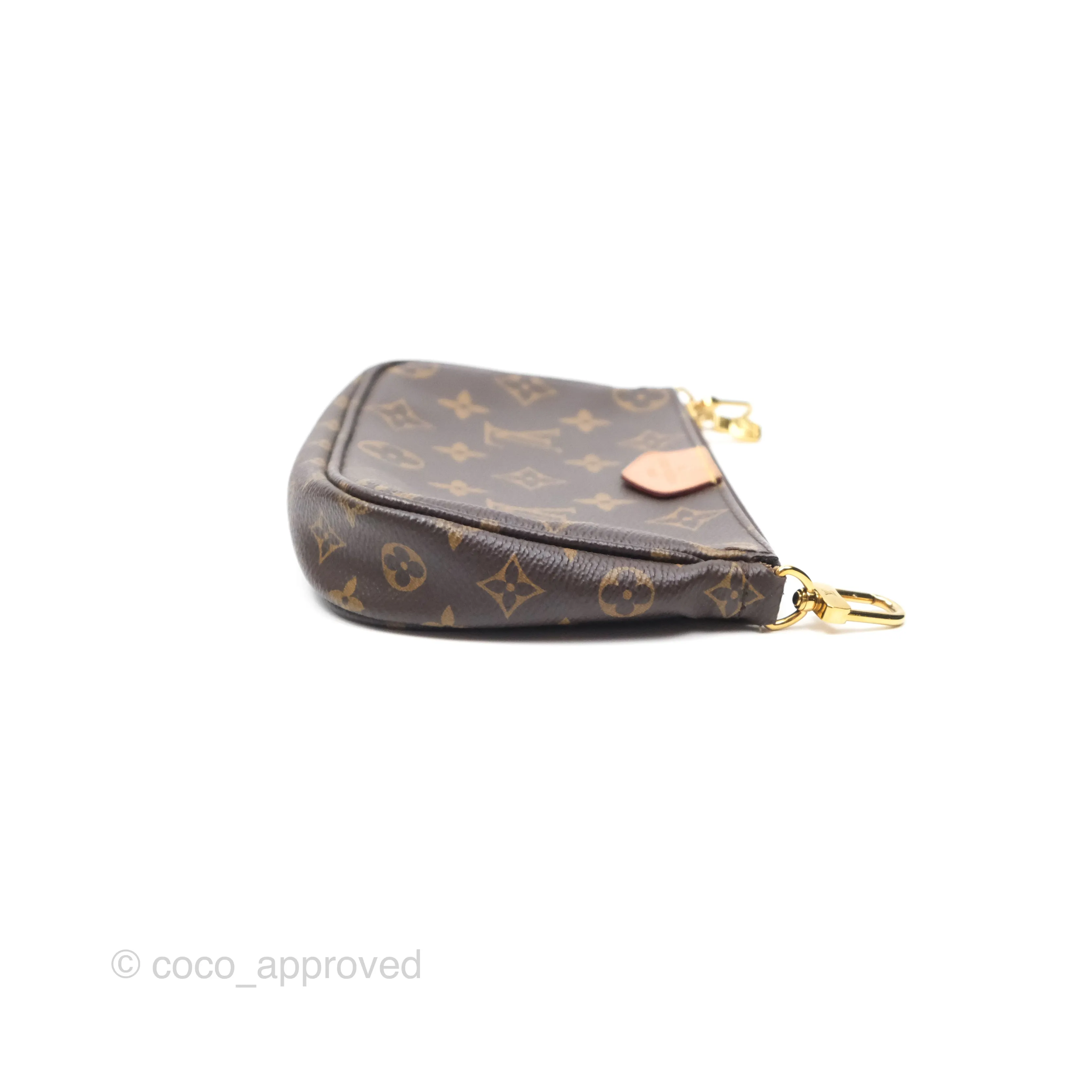 Louis Vuitton Multi Pochette Accessories Pink Monogram Canvas