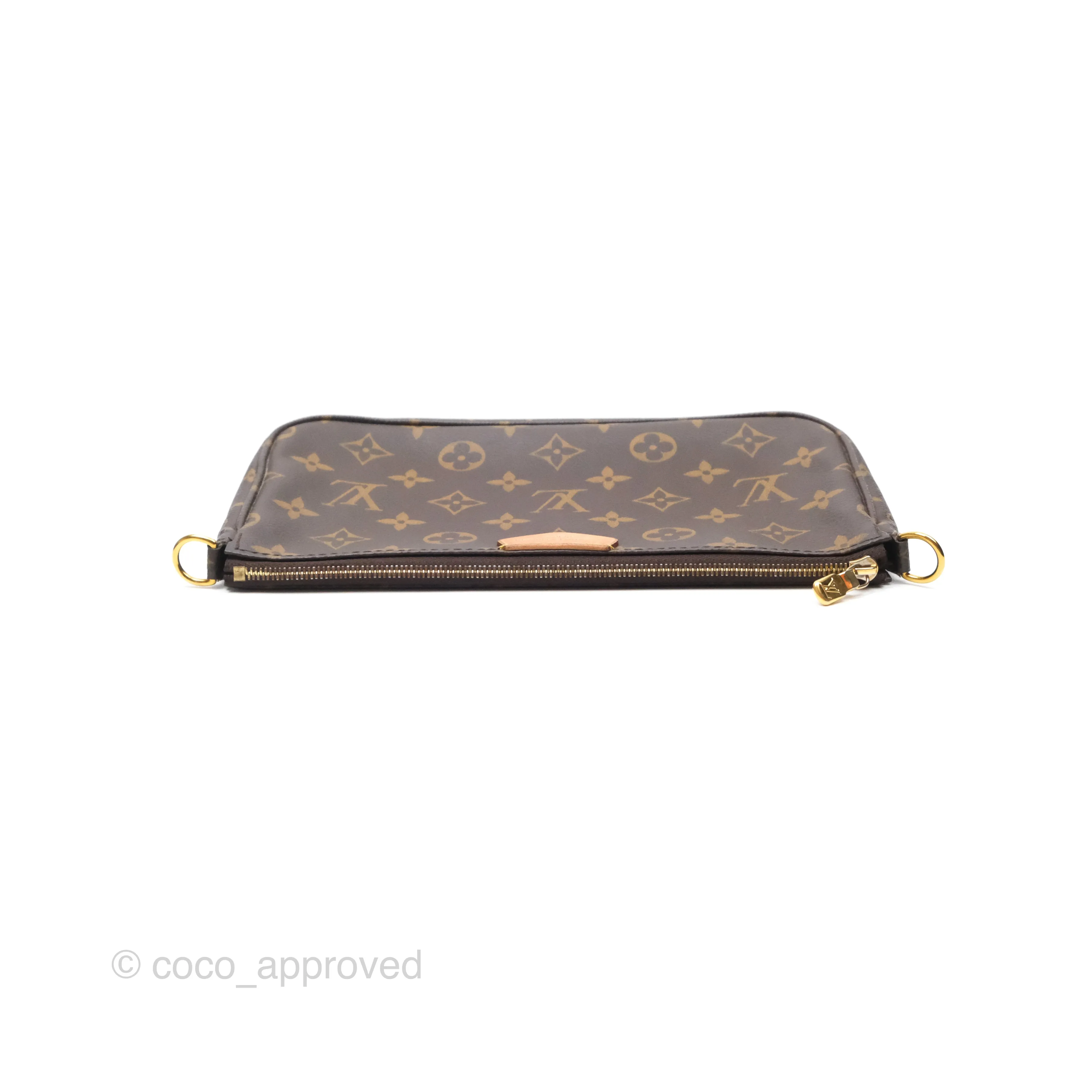 Louis Vuitton Multi Pochette Accessories Pink Monogram Canvas