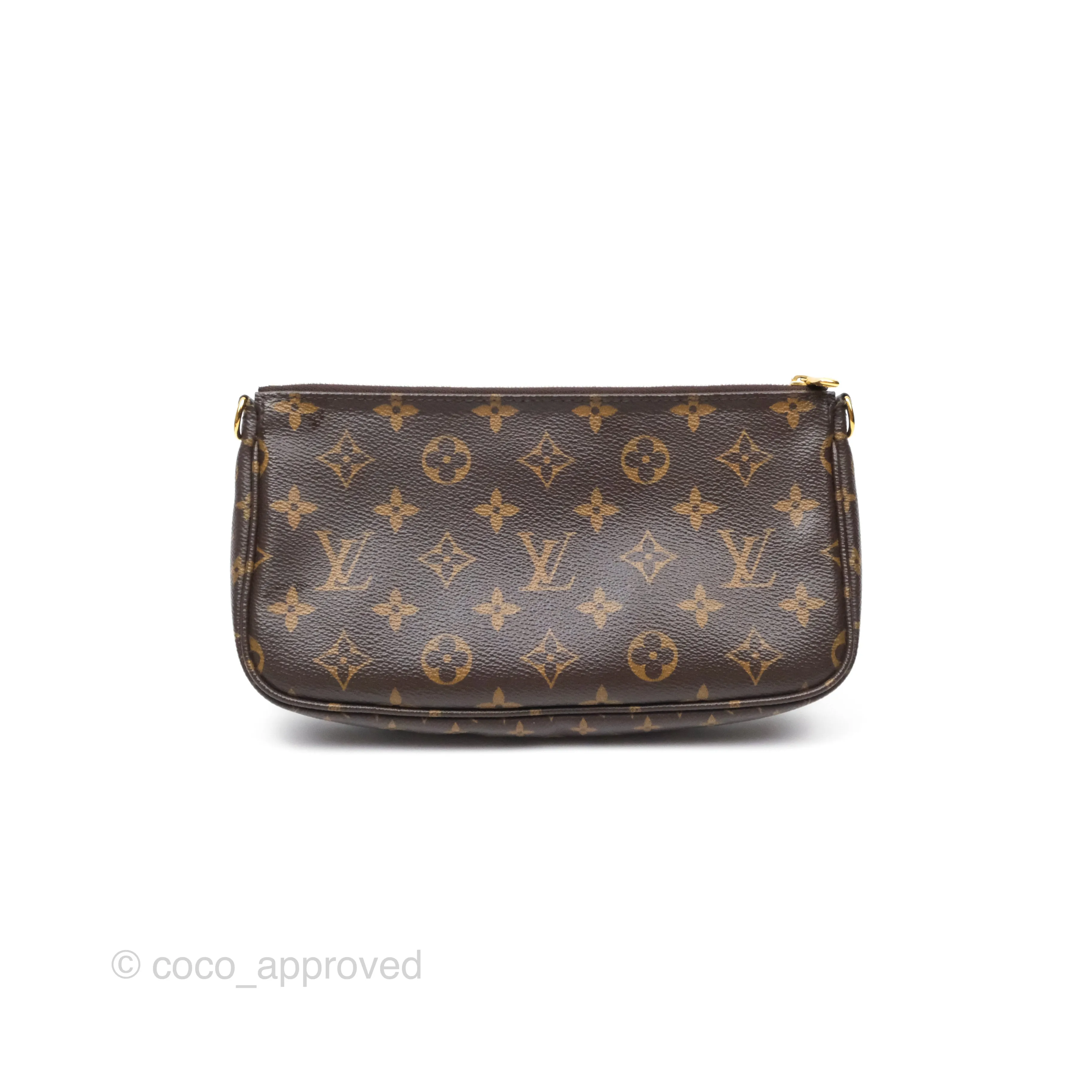Louis Vuitton Multi Pochette Accessories Pink Monogram Canvas