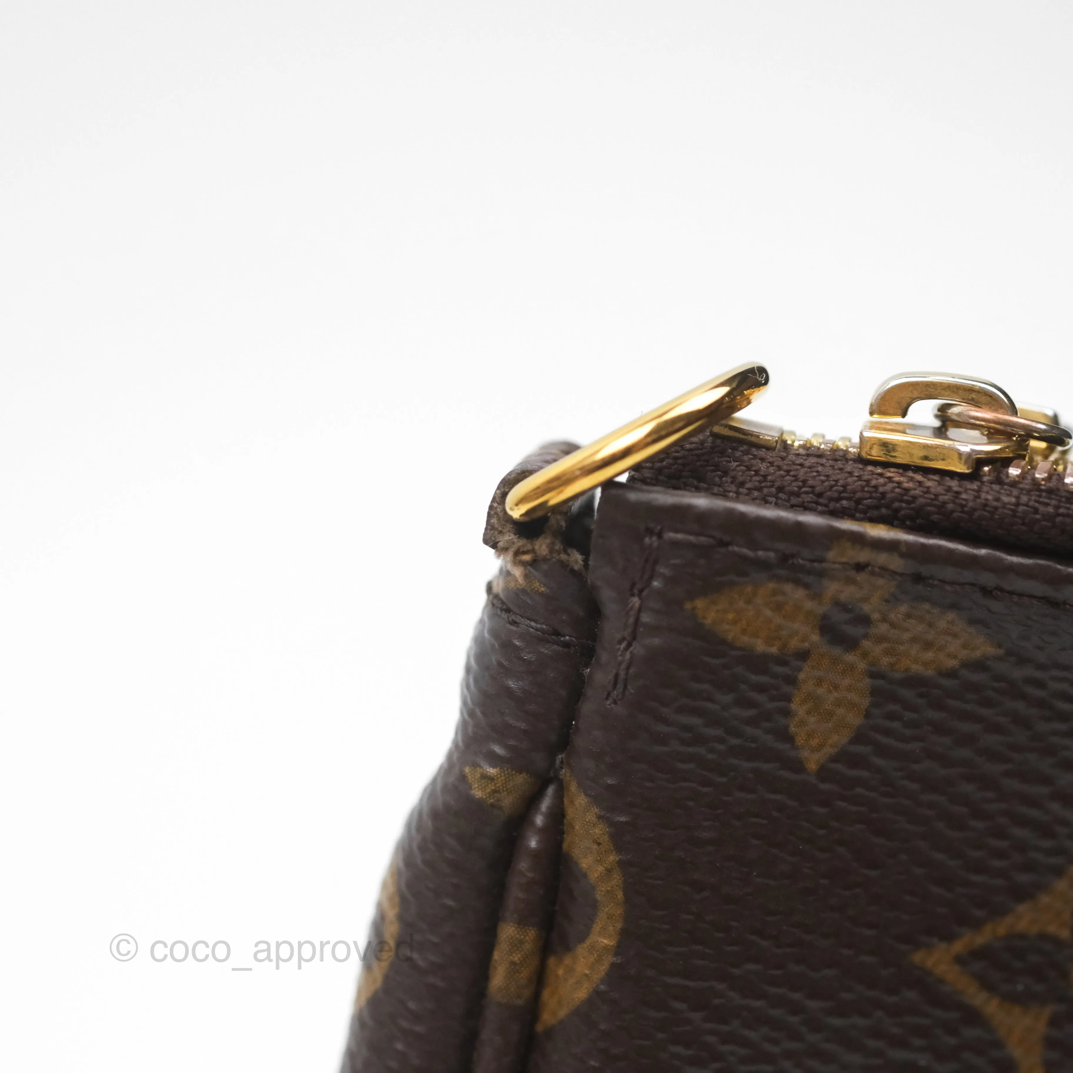 Louis Vuitton Multi Pochette Accessories Pink Monogram Canvas