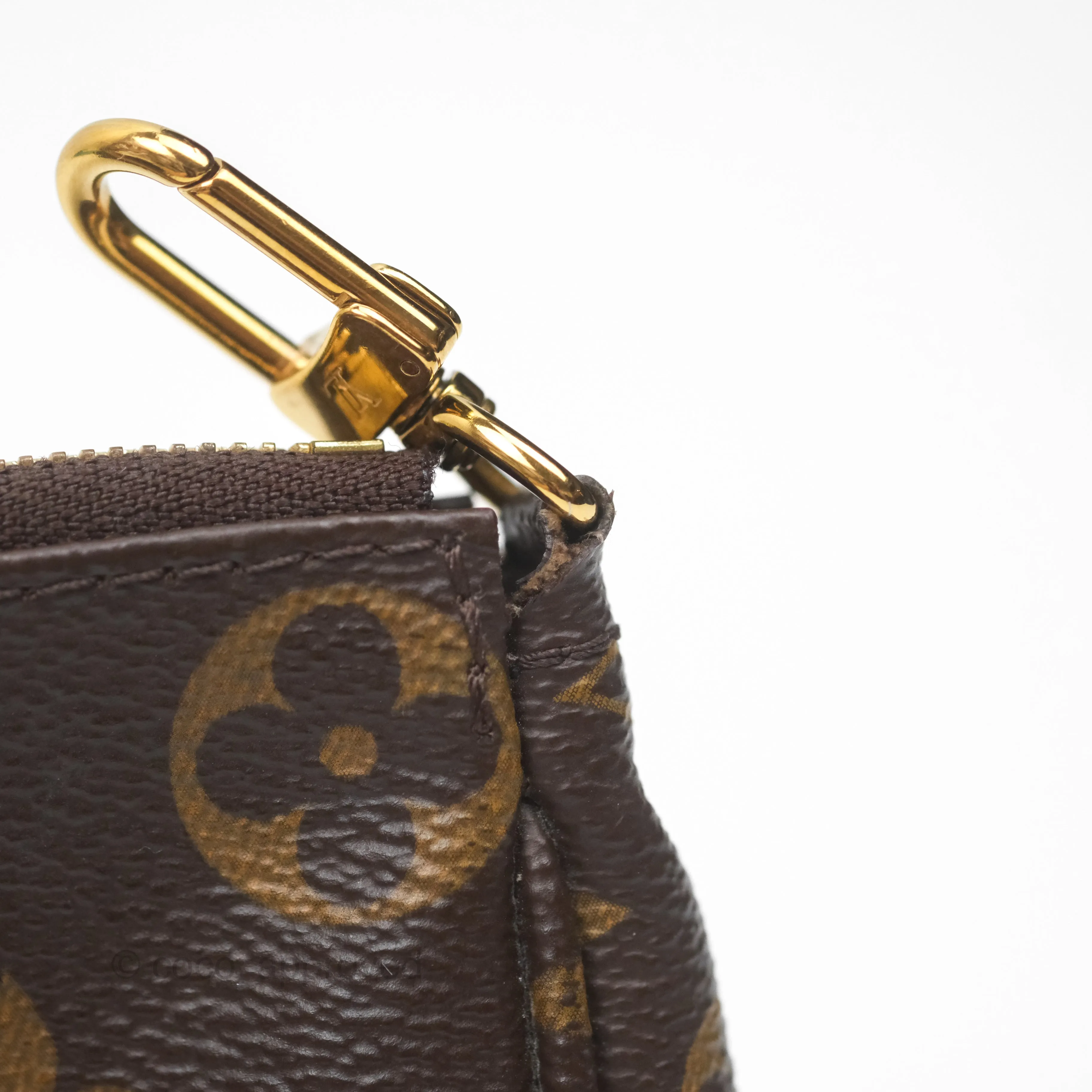 Louis Vuitton Multi Pochette Accessories Pink Monogram Canvas