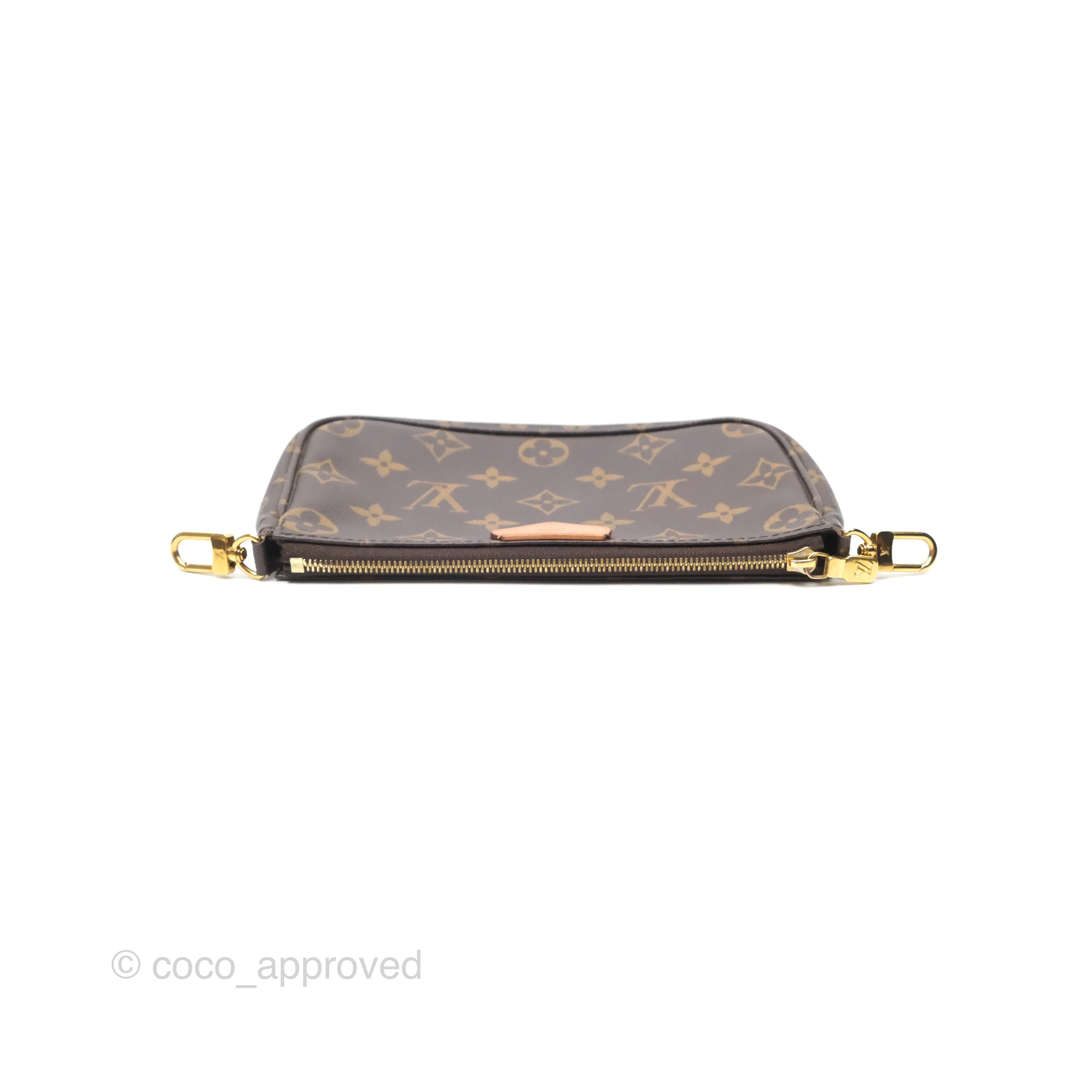 Louis Vuitton Multi Pochette Accessories Pink Monogram Canvas
