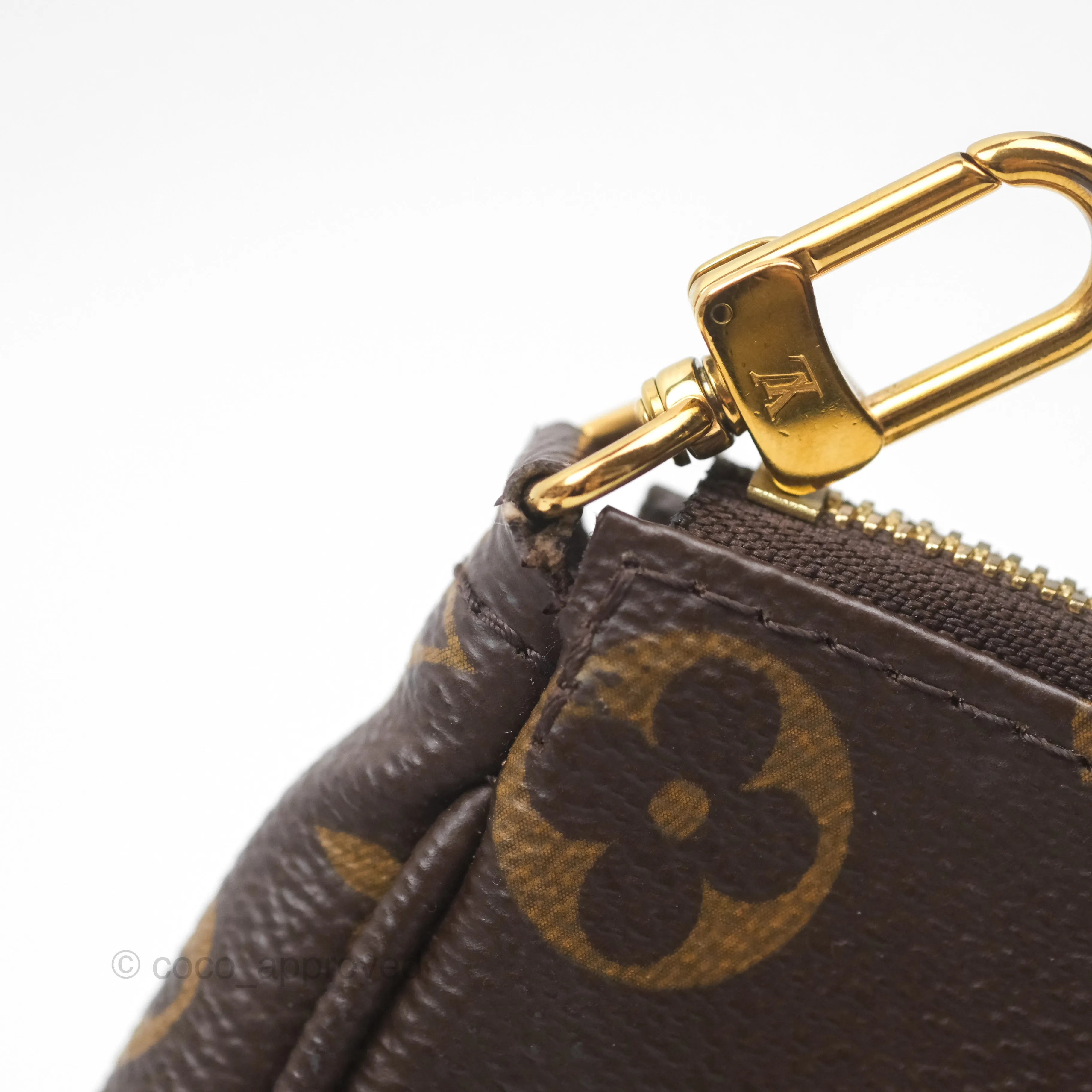 Louis Vuitton Multi Pochette Accessories Pink Monogram Canvas