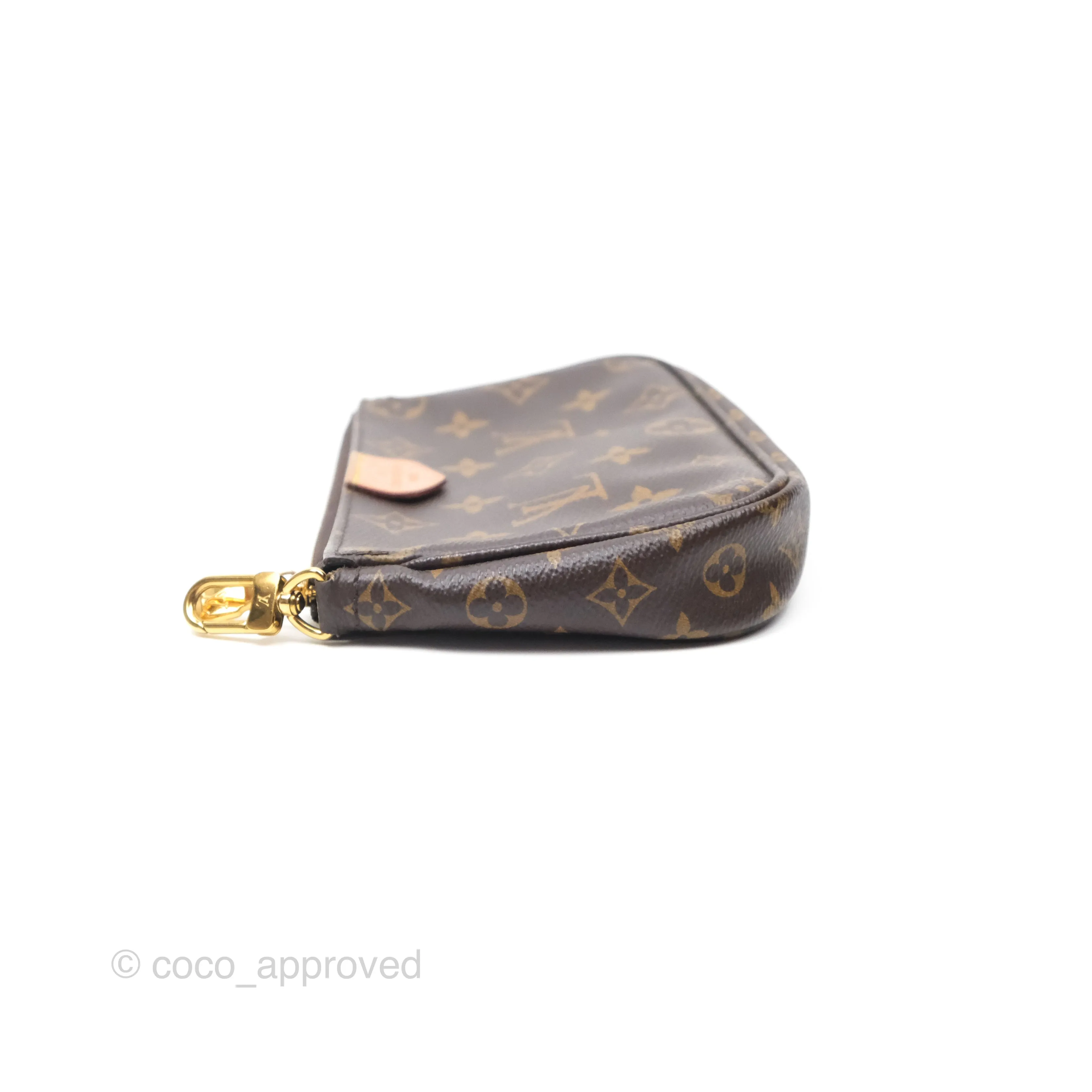 Louis Vuitton Multi Pochette Accessories Pink Monogram Canvas