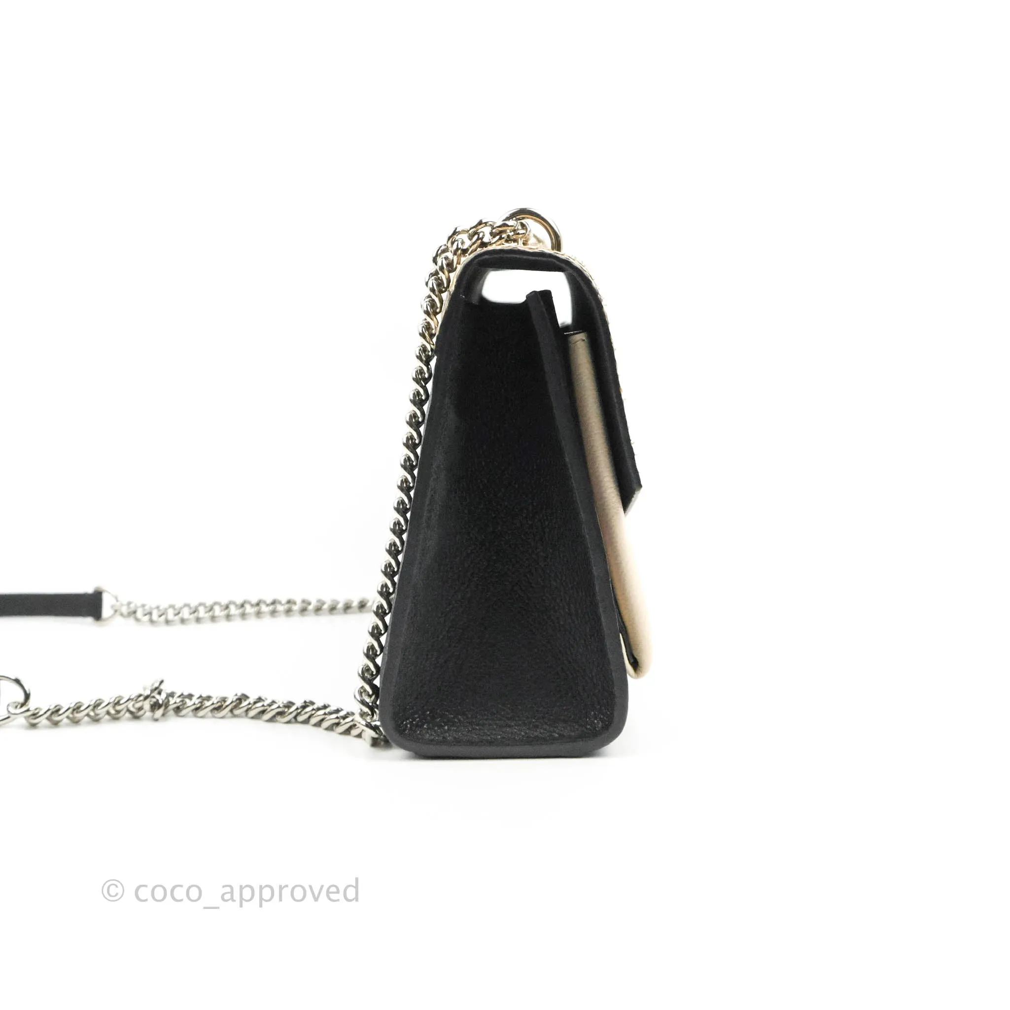 Louis Vuitton  My Lockme Chain Bag BB Black Brown Python Calfskin
