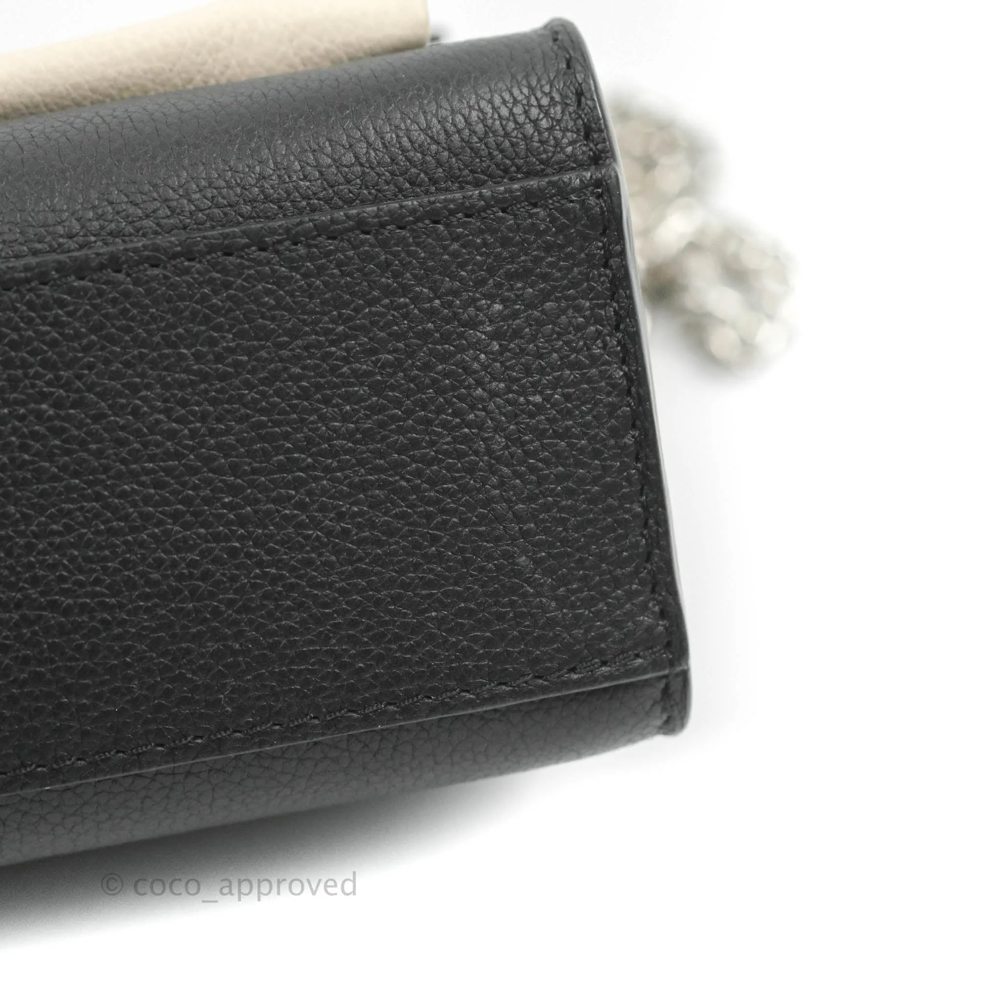 Louis Vuitton  My Lockme Chain Bag BB Black Brown Python Calfskin