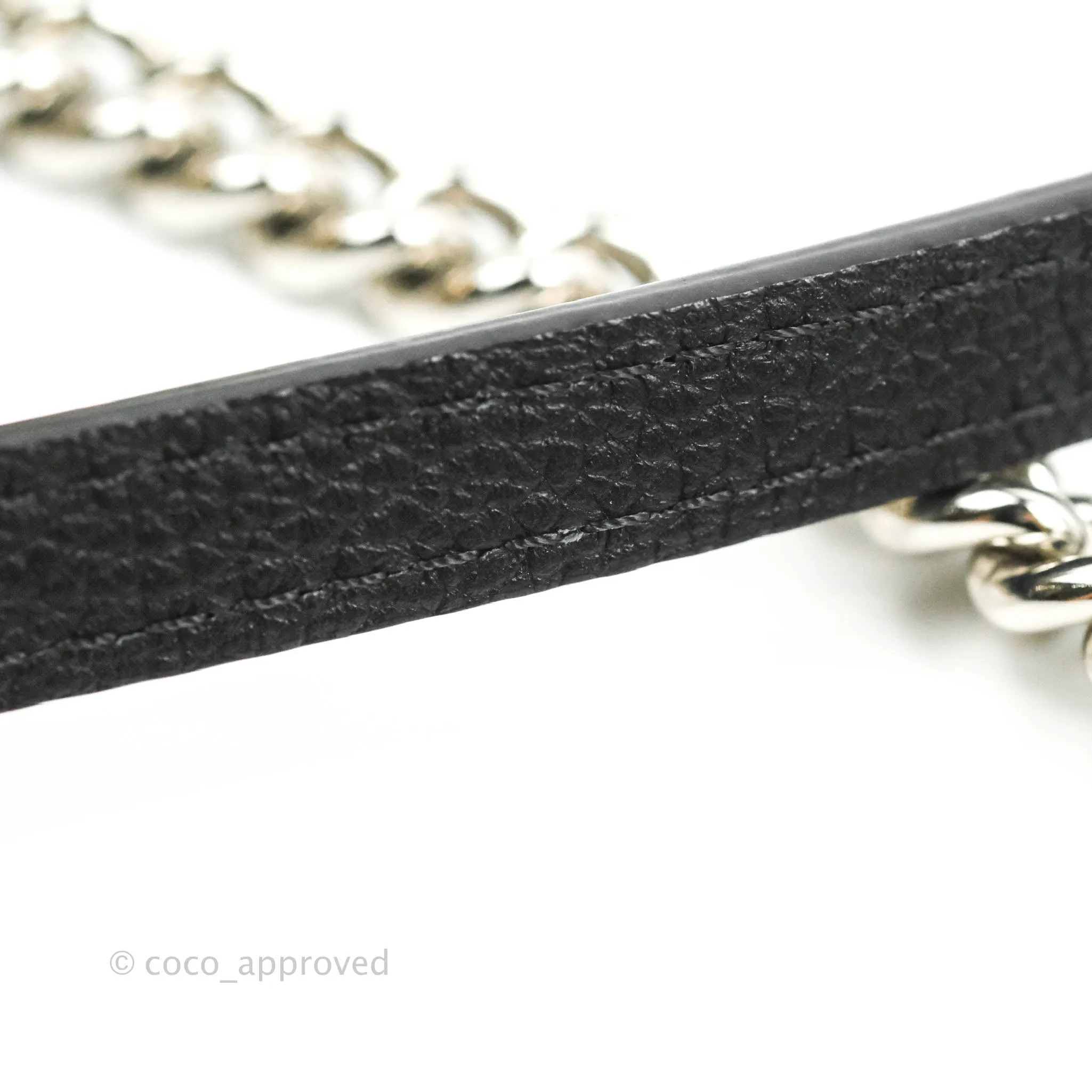 Louis Vuitton  My Lockme Chain Bag BB Black Brown Python Calfskin
