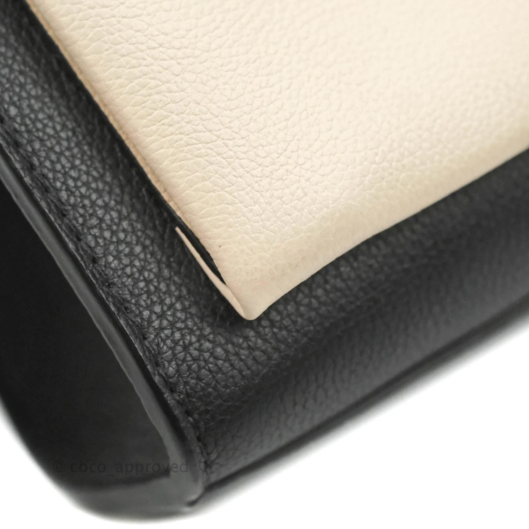 Louis Vuitton  My Lockme Chain Bag BB Black Brown Python Calfskin