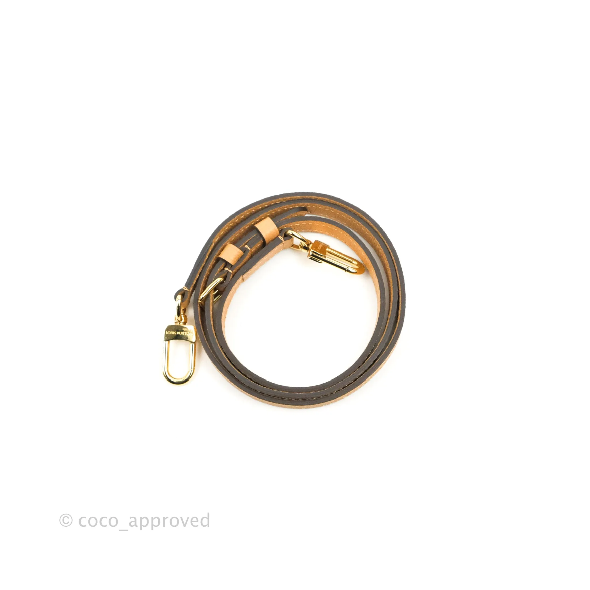 Louis Vuitton Nano Speedy Monogram Canvas Arizona Beige Gold Hardware
