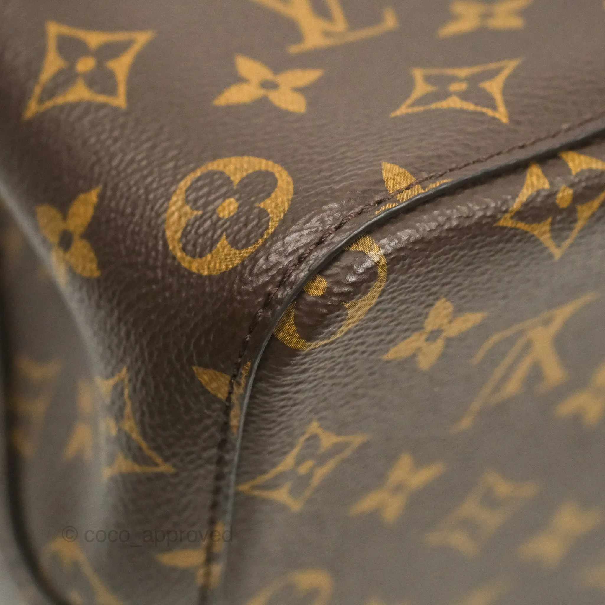 Louis Vuitton Neonoe Bucket Bag MM Monogram Canvas Rose Poudre