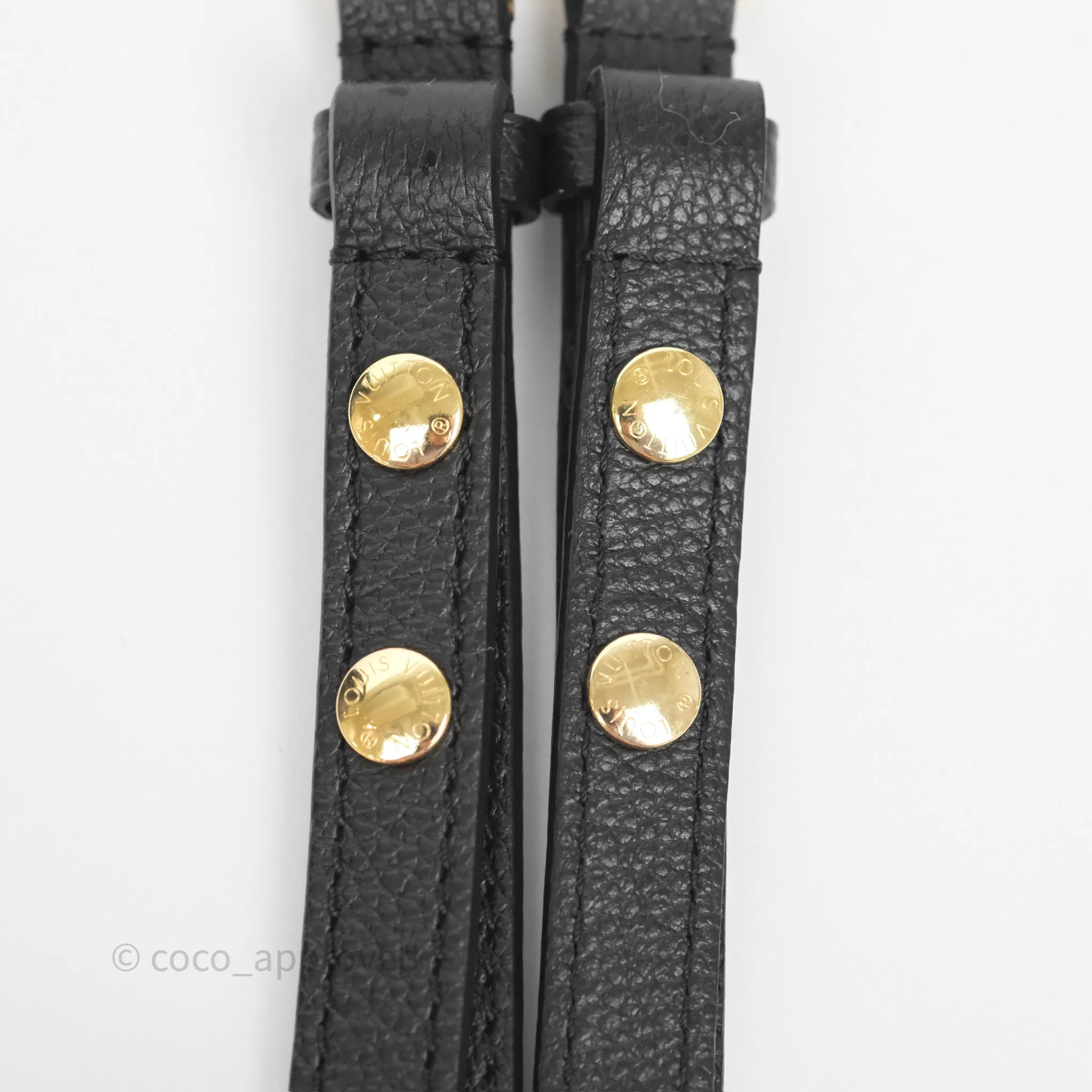 Louis Vuitton NeoNoe MM Monogram Empreinte Leather Black