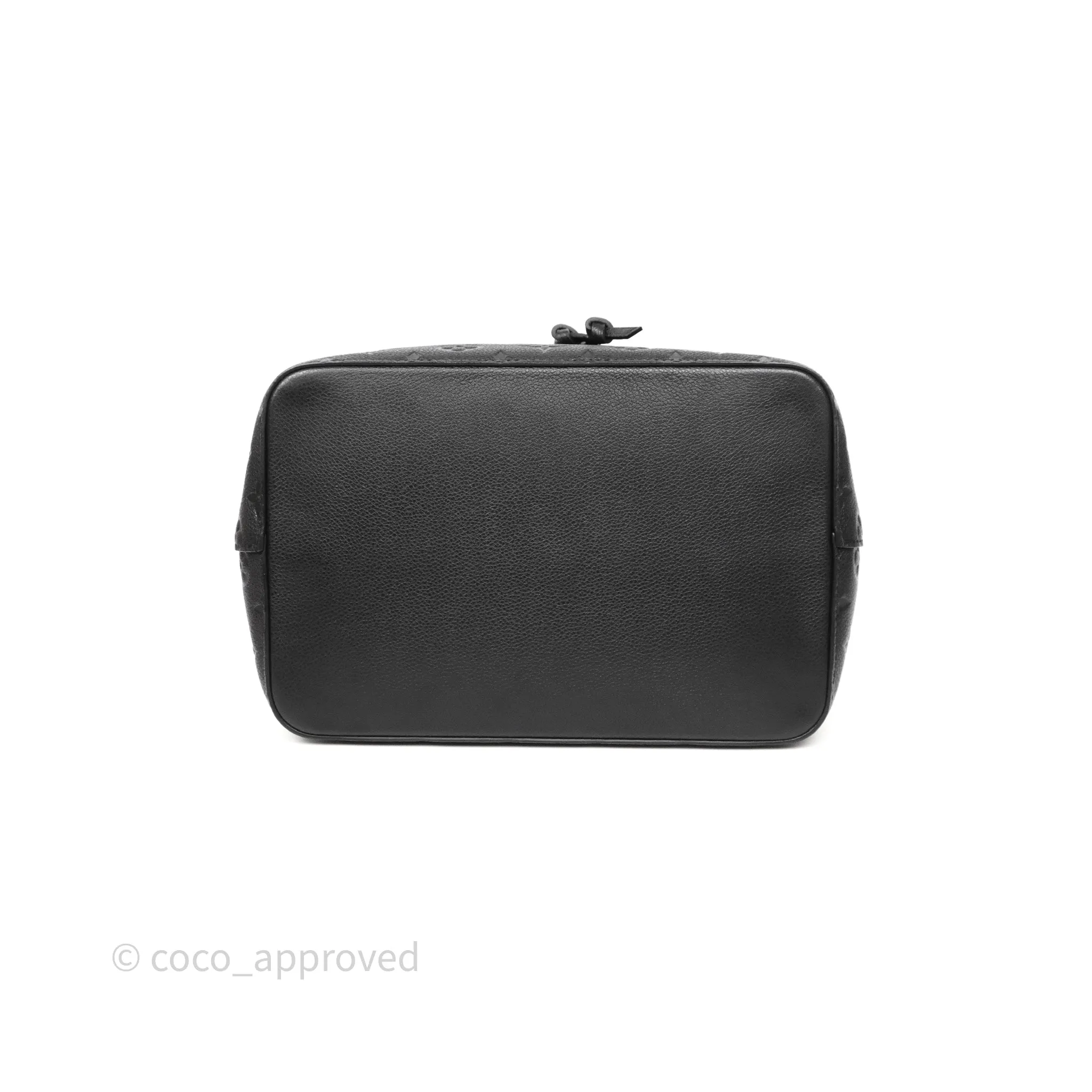 Louis Vuitton NeoNoe MM Monogram Empreinte Leather Black